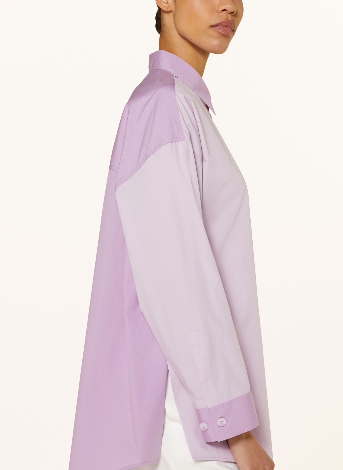 windsor. Shirt blouse, Color: LIGHT PURPLE/ PURPLE (Image 4)
