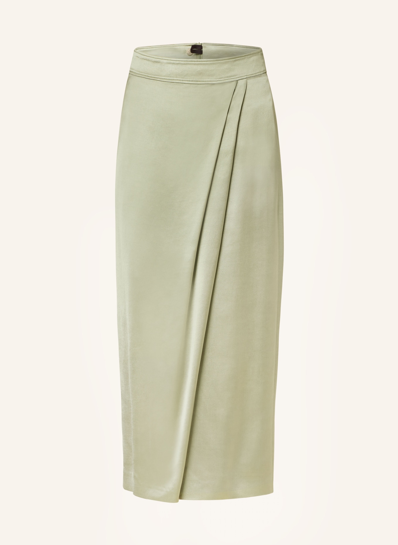 windsor. Satin skirt, Color: LIGHT GREEN (Image 1)