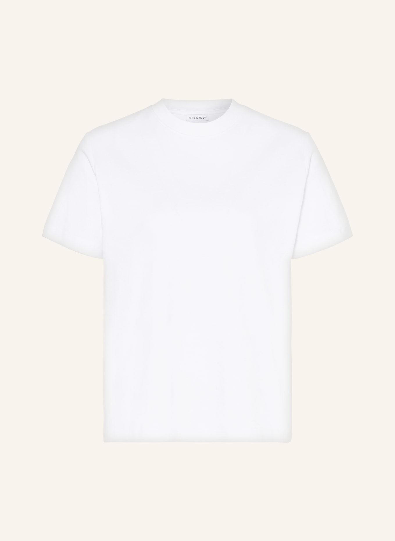 MRS & HUGS T-shirt, Color: WHITE (Image 1)