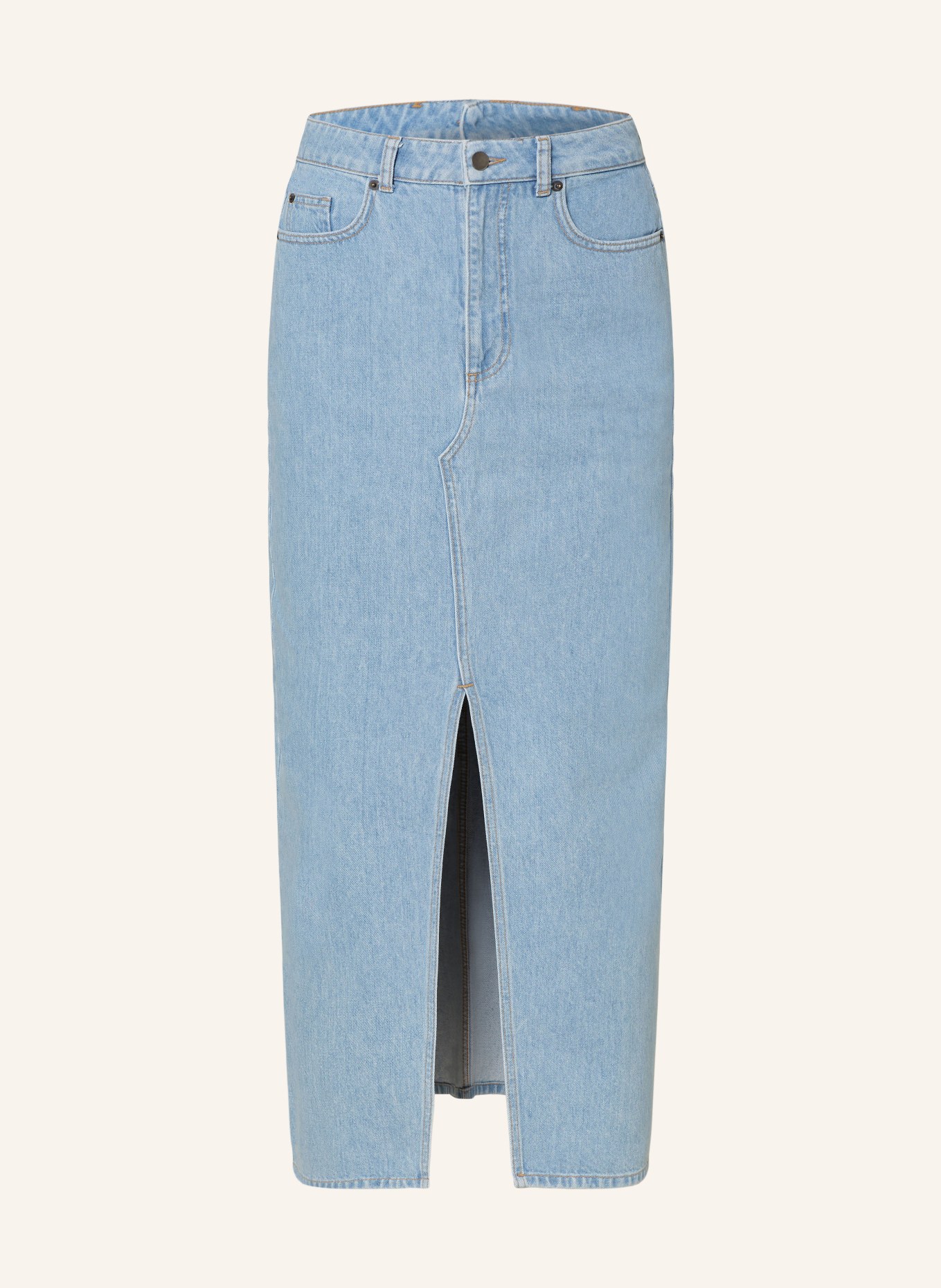 MRS & HUGS Denim skirt: LIGHT BLUE DENIM
