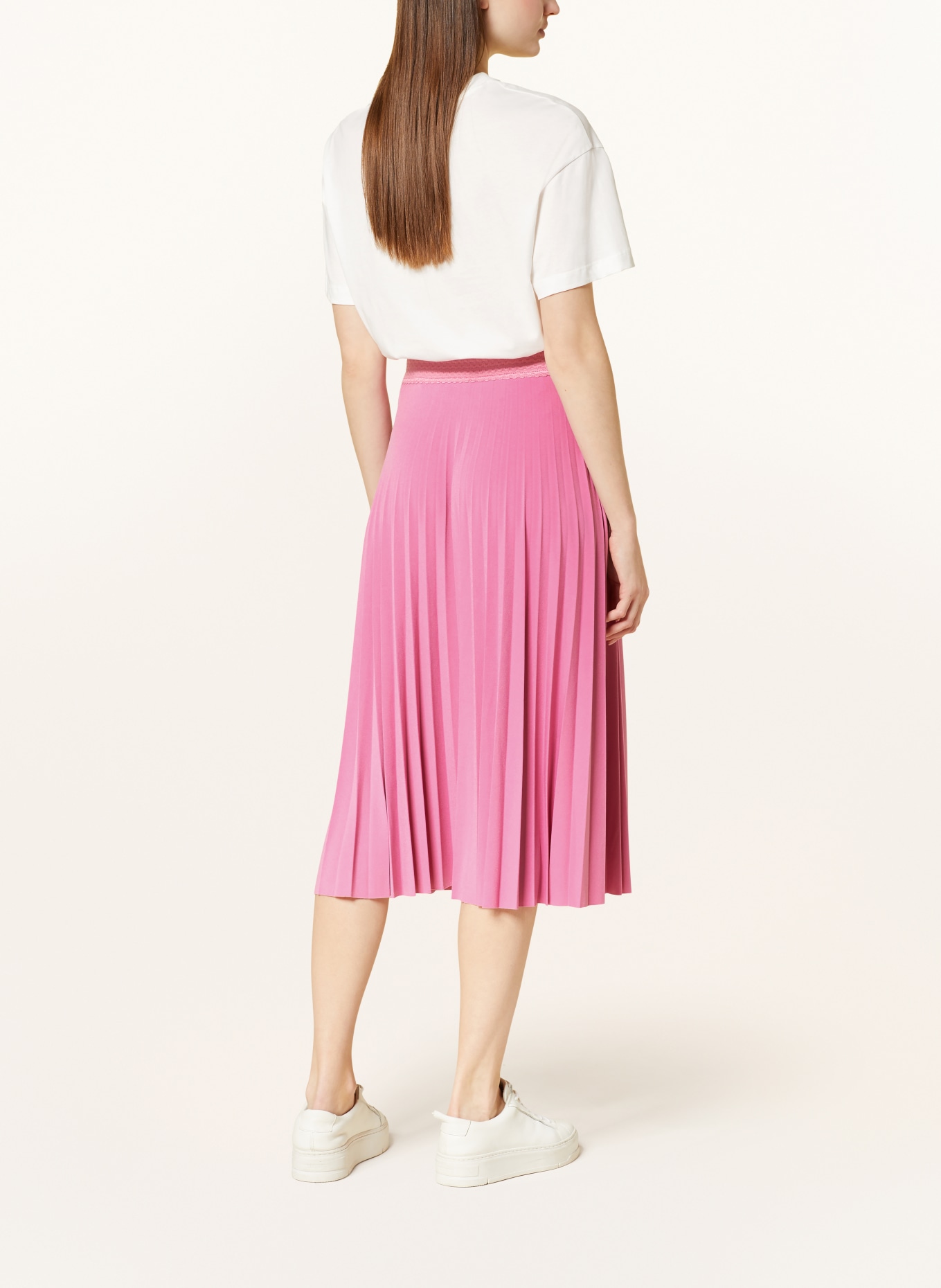rich&royal Pleated skirt, Color: PINK (Image 3)