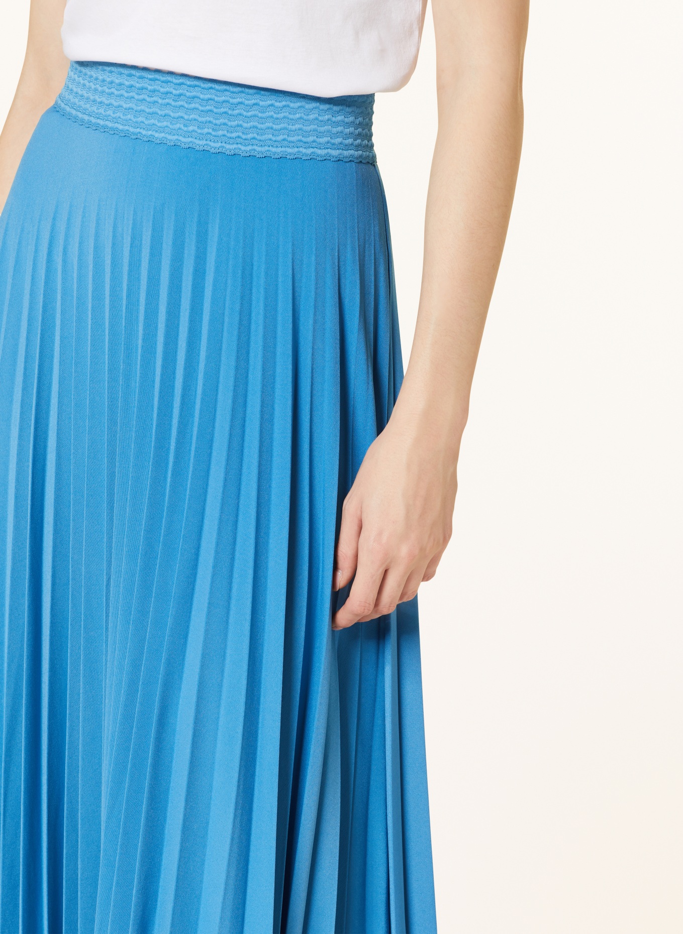 rich&royal Pleated skirt, Color: BLUE (Image 4)