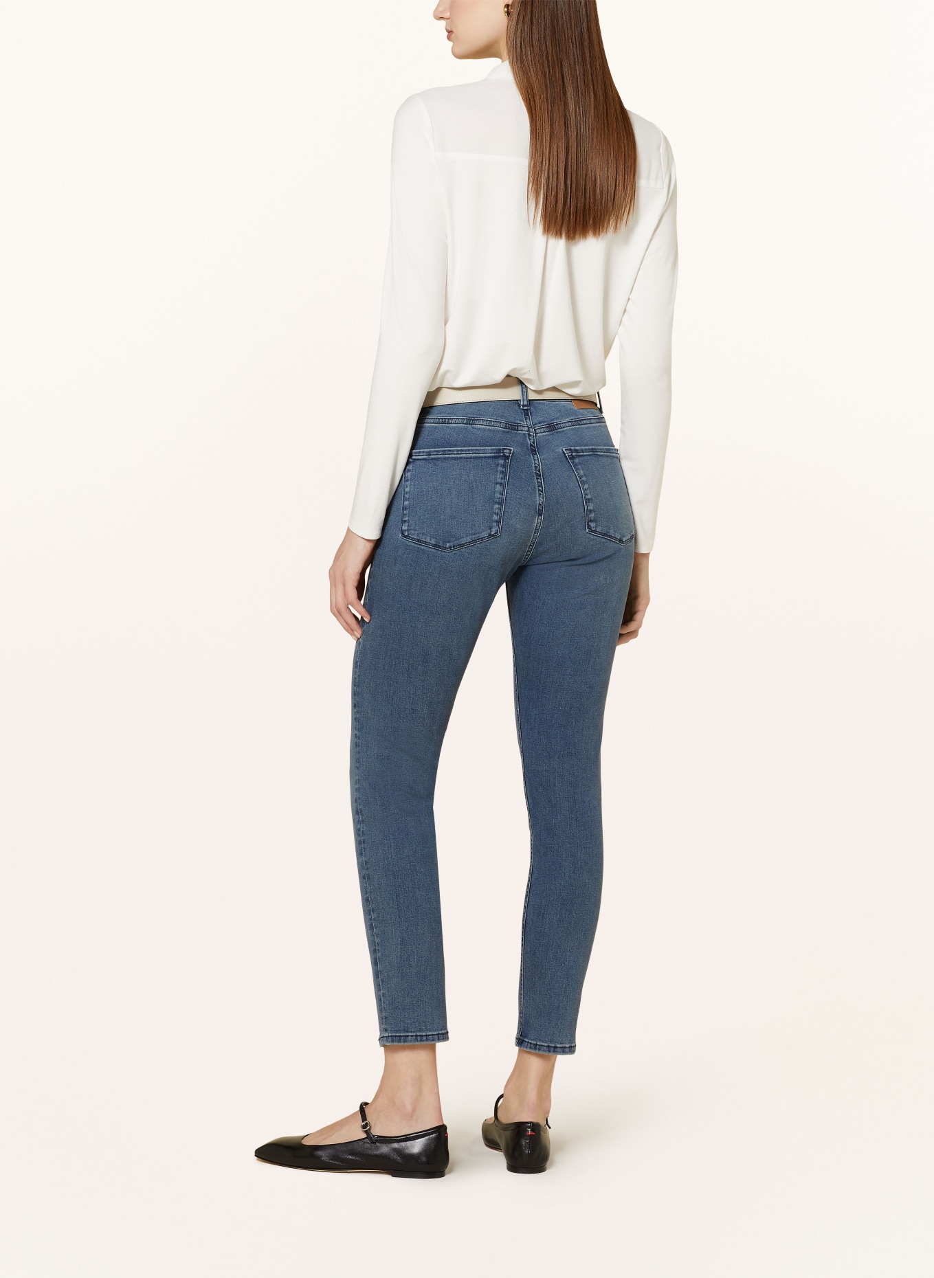 OPUS Skinny Jeans ELMA CLASSY, Farbe: 70128 soft authentic blue (Bild 3)