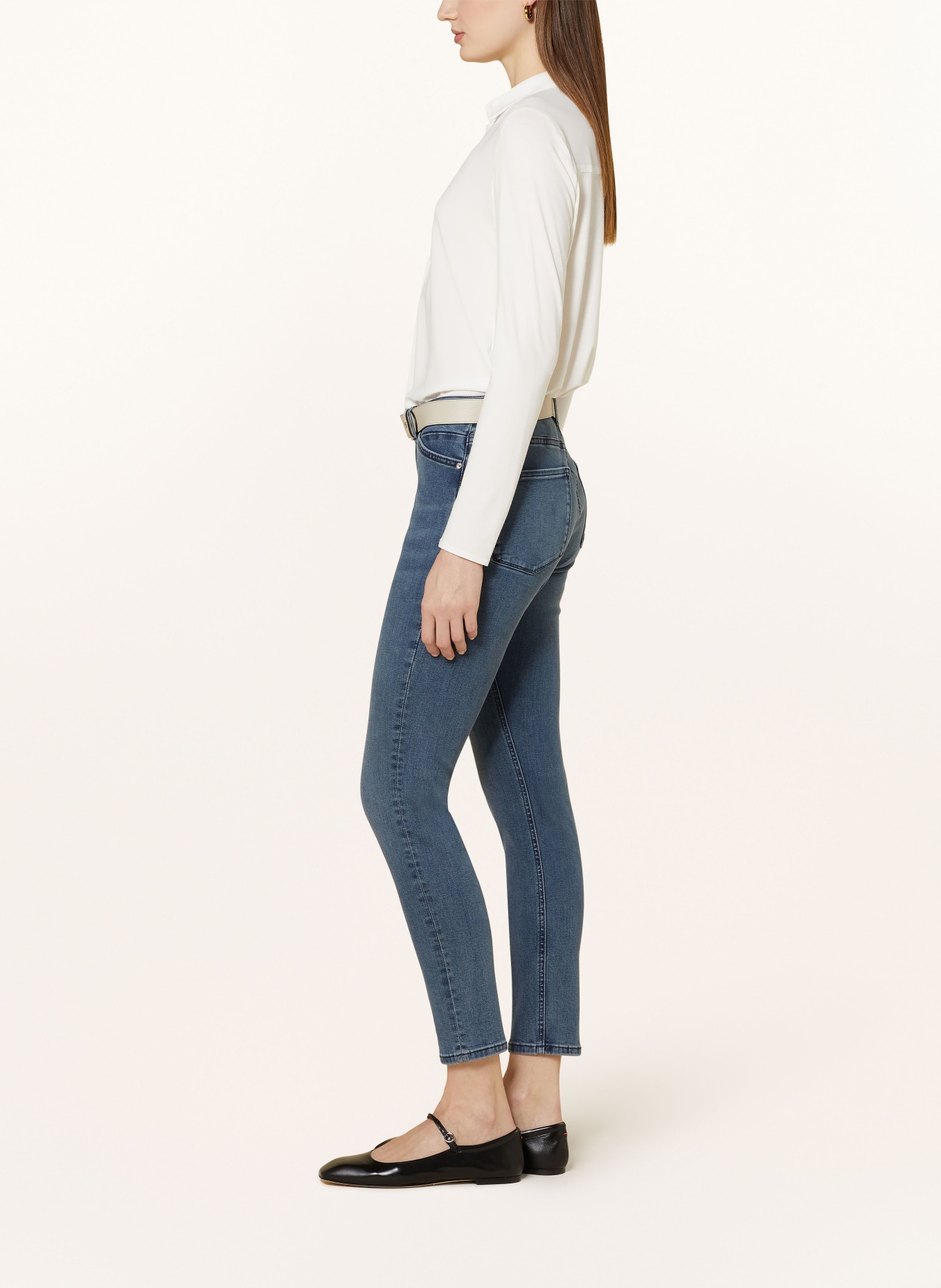 OPUS Skinny Jeans ELMA CLASSY, Farbe: 70128 soft authentic blue (Bild 4)