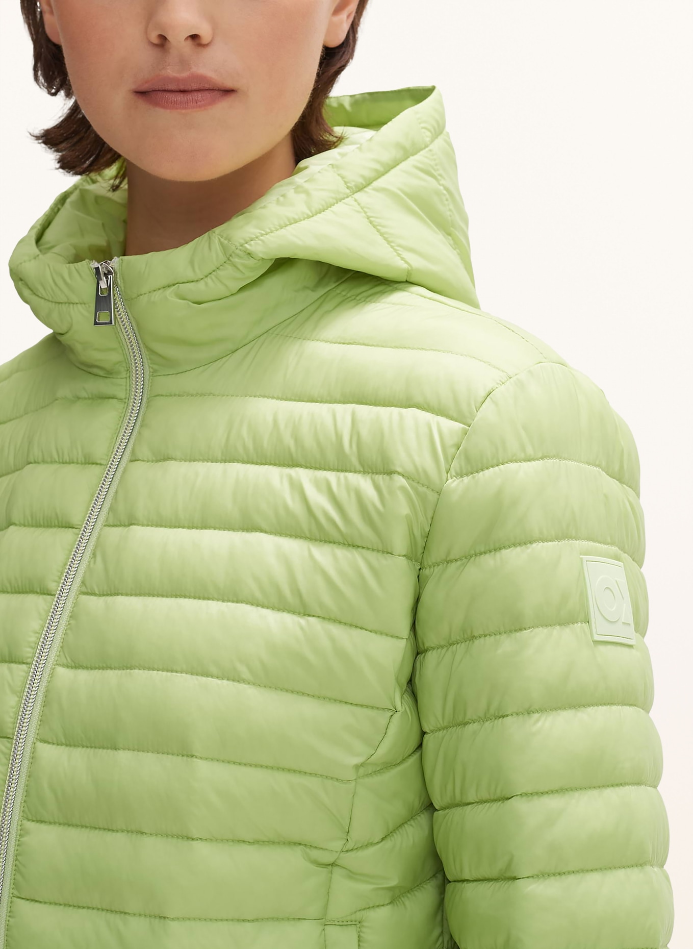 OPUS Quilted jacket HOWANA, Color: LIGHT GREEN (Image 4)