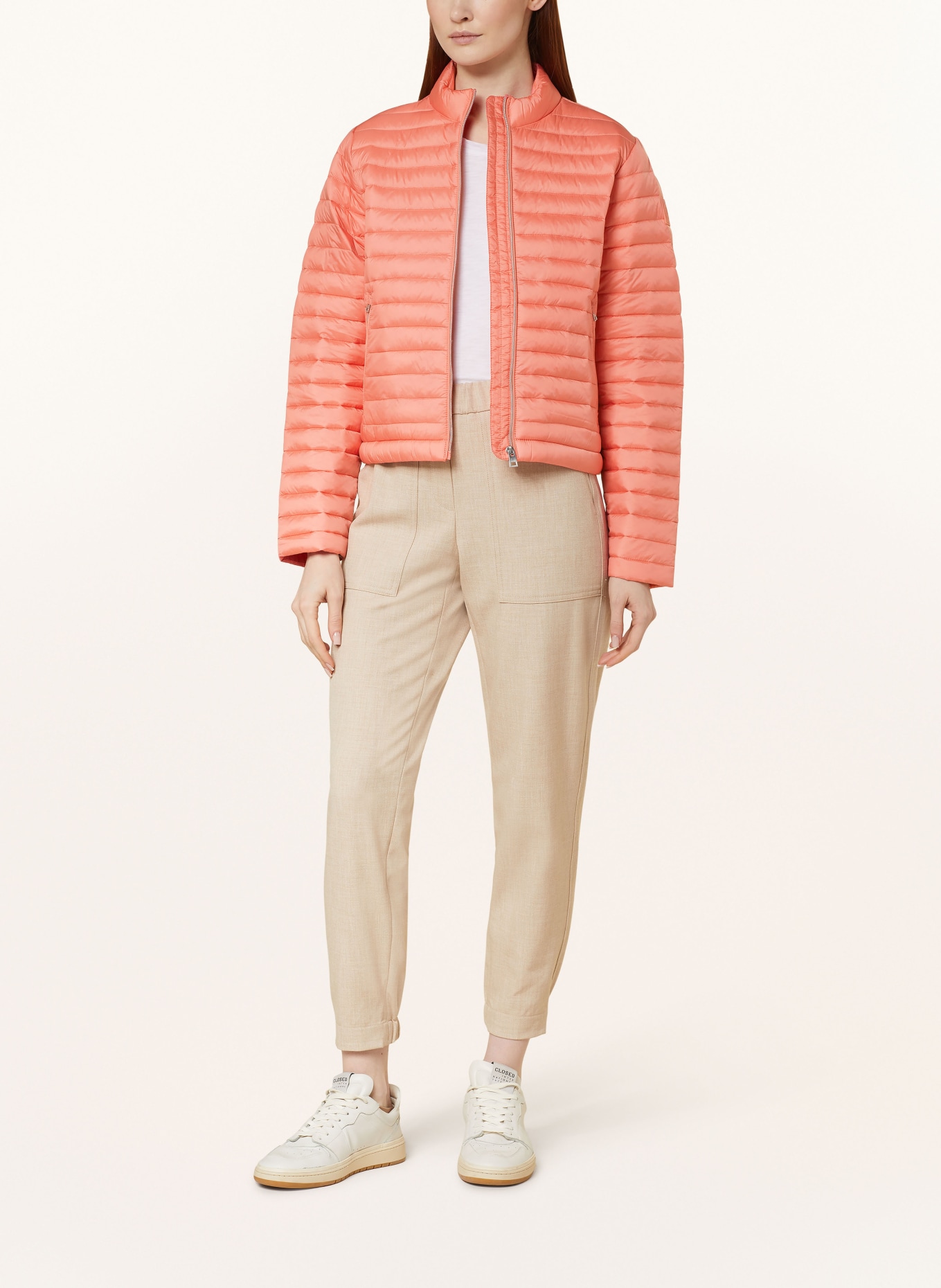 OPUS Quilted jacket HANEA, Color: SALMON (Image 2)