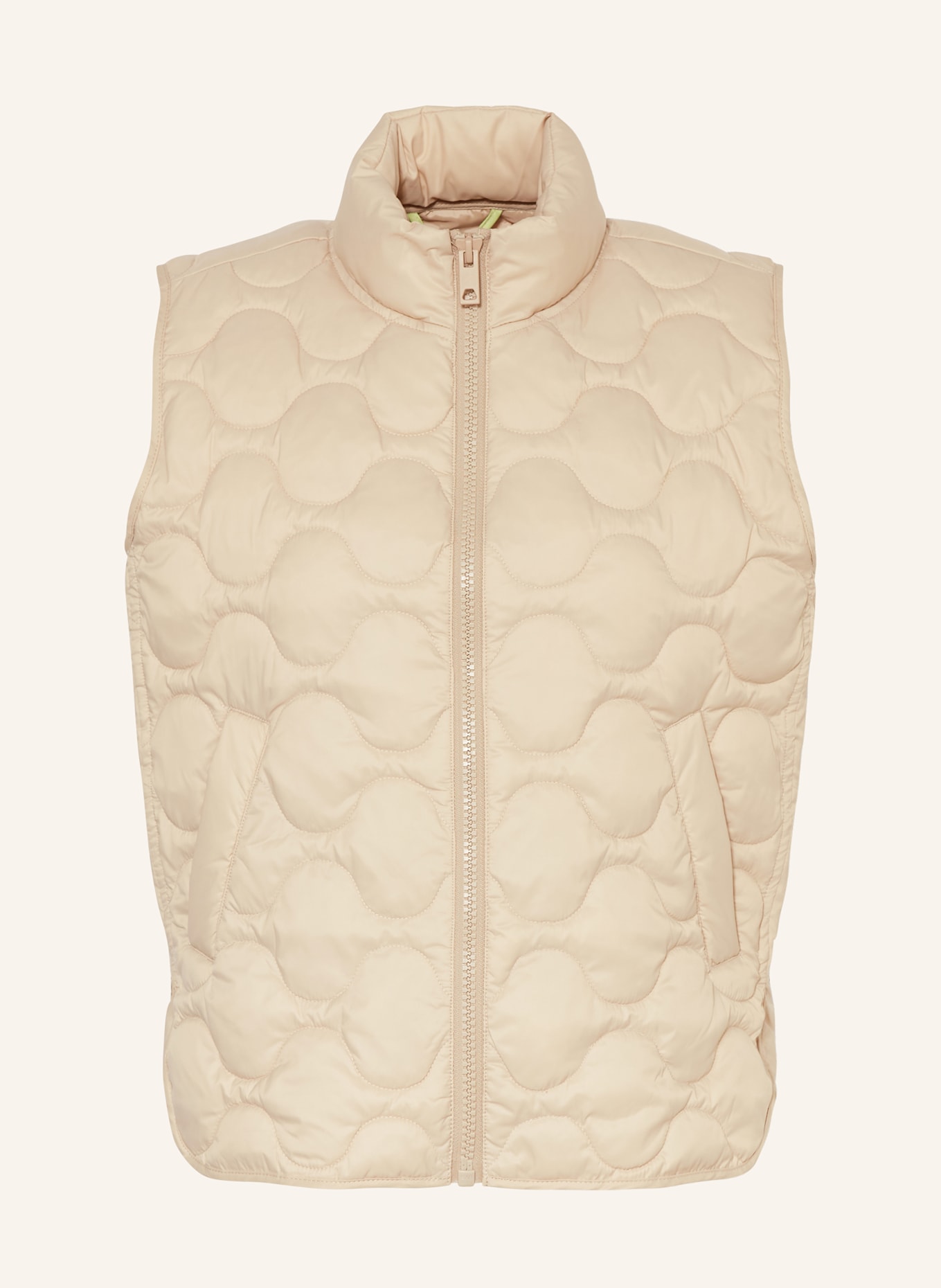 OPUS Quilted vest WELINO, Color: BEIGE (Image 1)