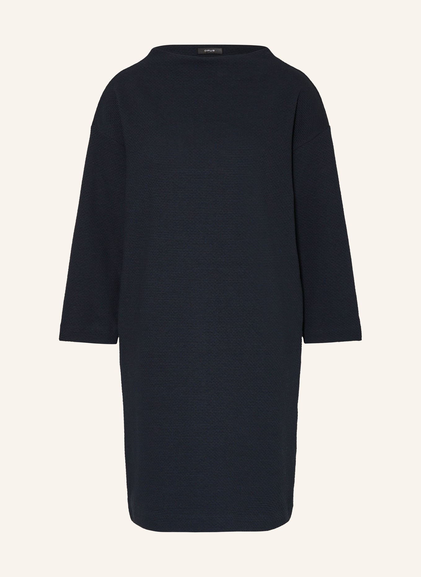 OPUS Dress WASENE with 3/4 sleeves, Color: DARK BLUE (Image 1)