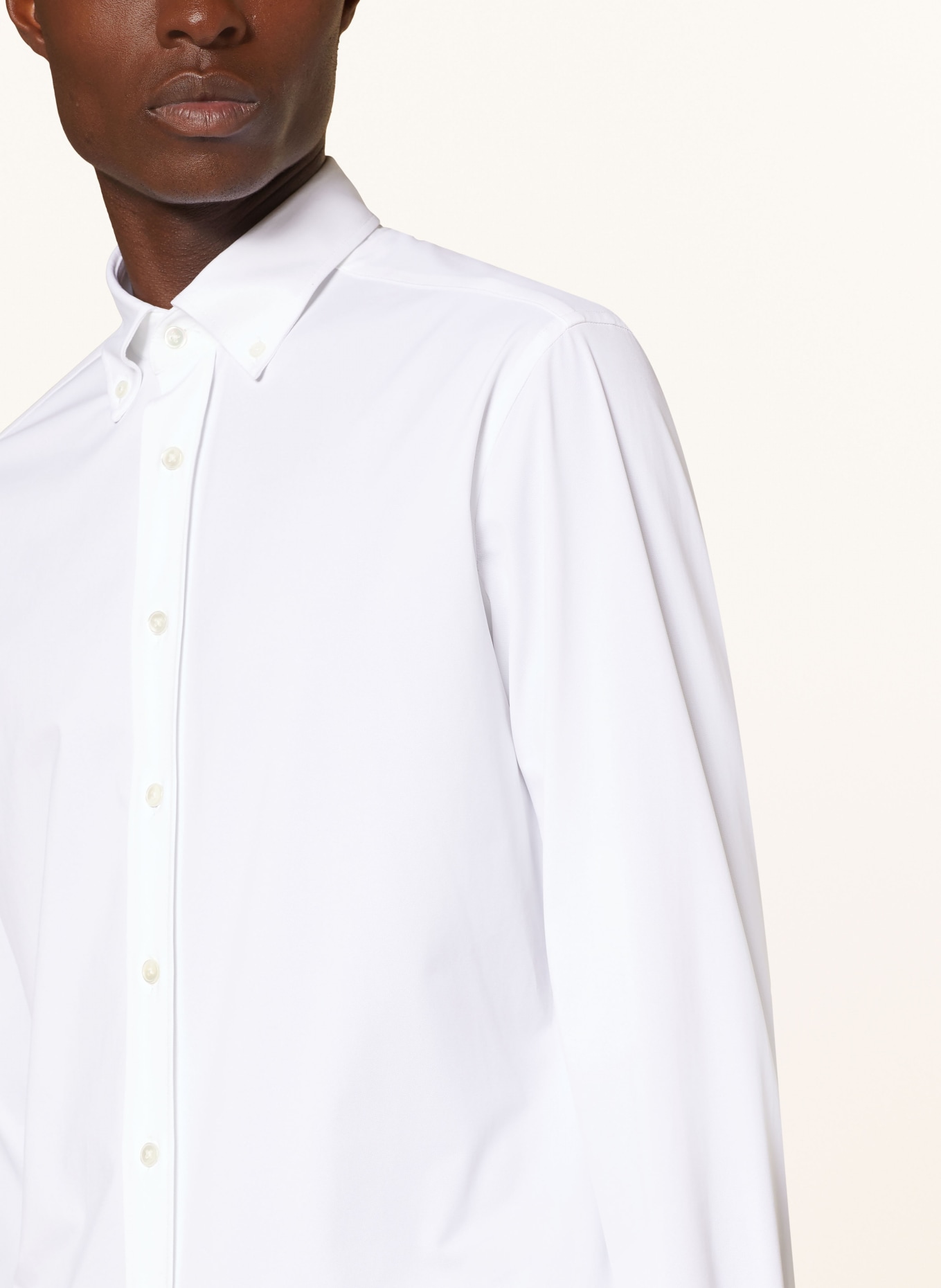 TRAIANO Oxford shirt radical fit, Color: WHITE (Image 4)