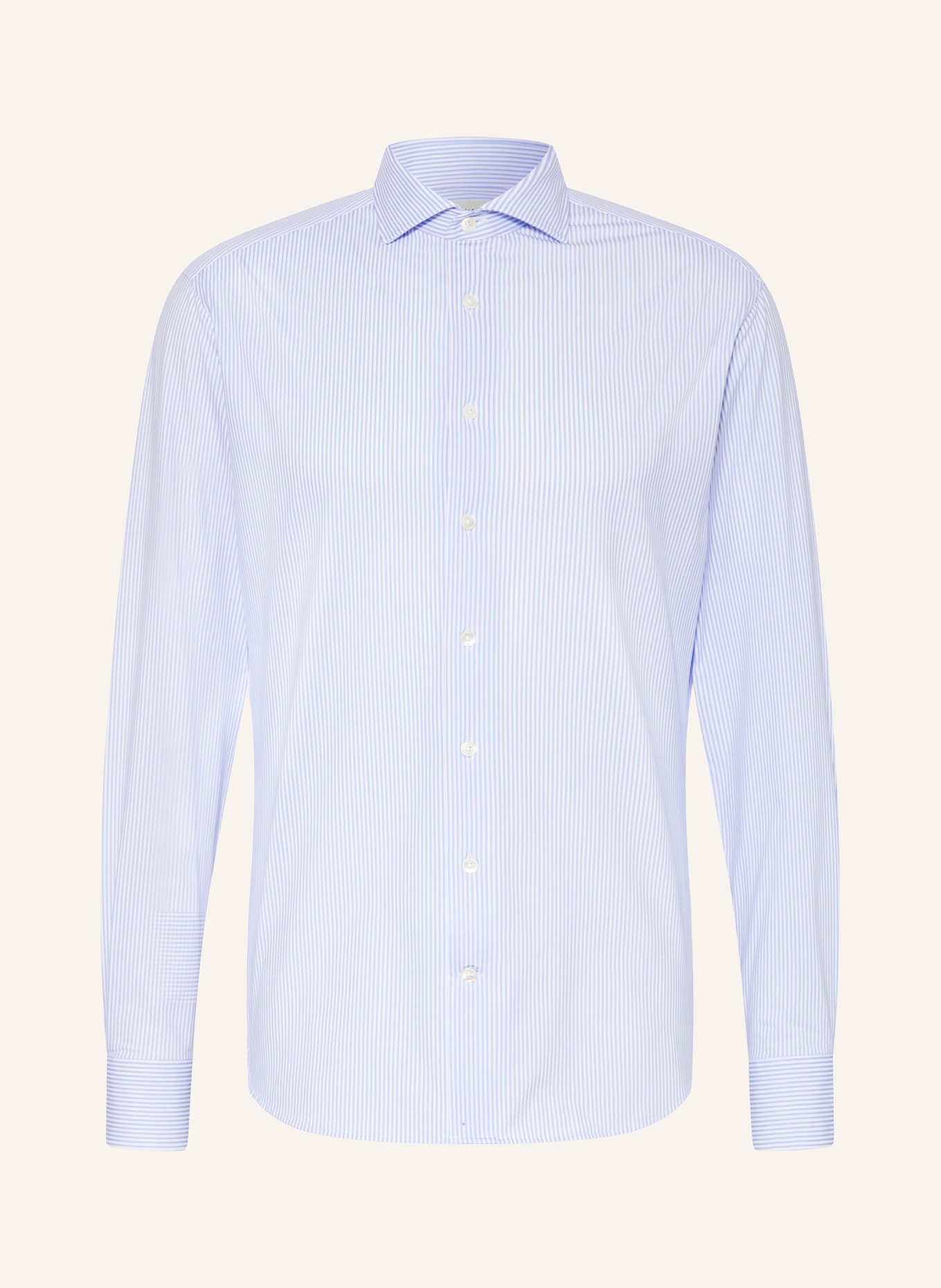 TRAIANO Jerseyhemd ROSSINI Radical Fit, Farbe: WEISS/ HELLBLAU (Bild 1)