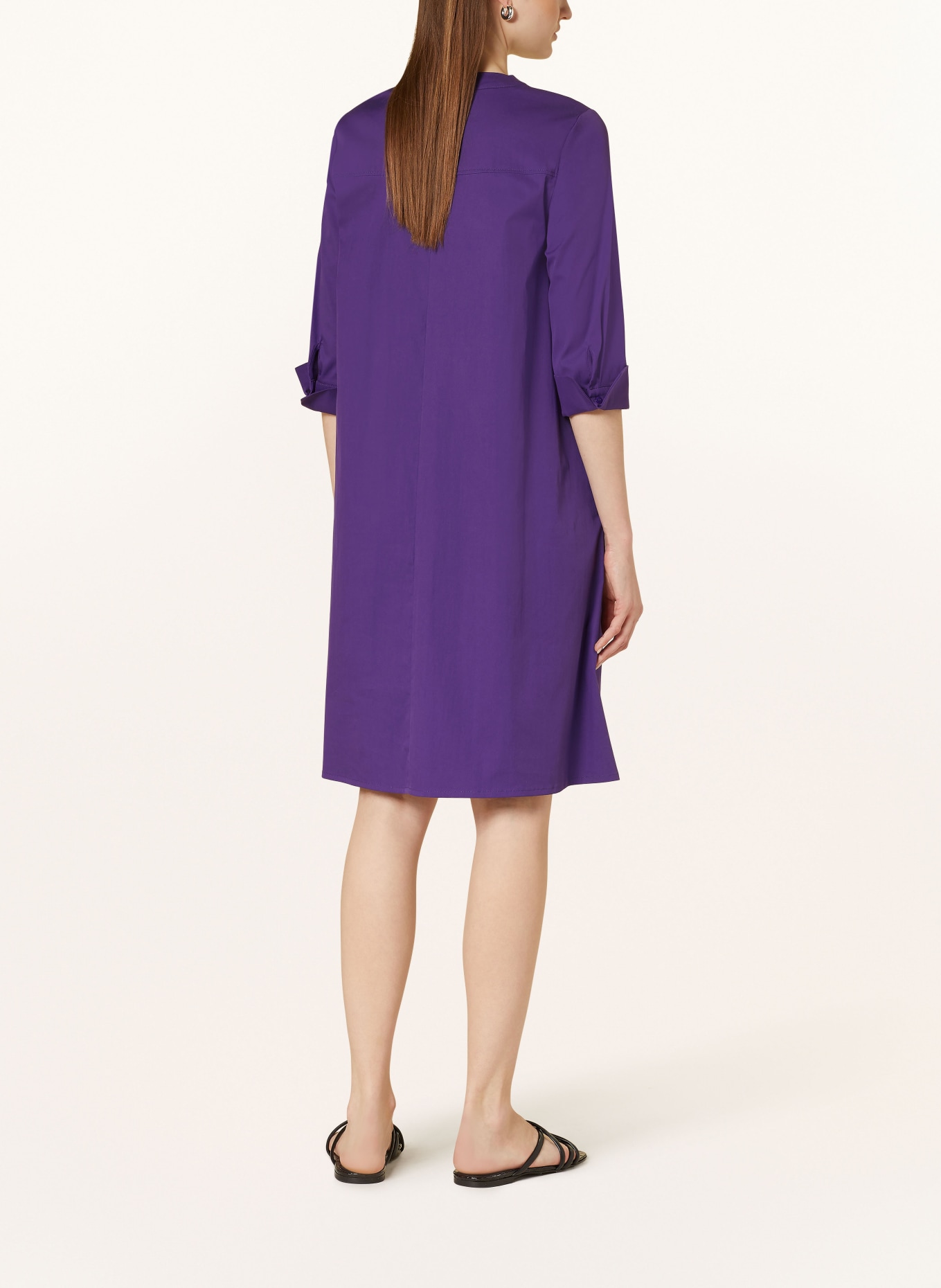 ROBE LÉGÈRE Dress with 3/4 sleeves, Color: PURPLE (Image 3)