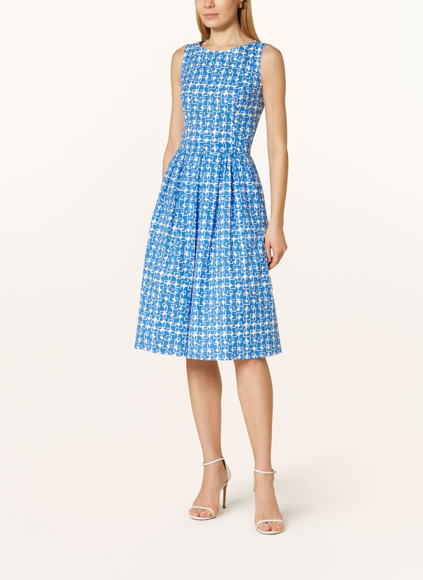 ROBE LÉGÈRE Dress, Color: BLUE/ WHITE (Image 2)