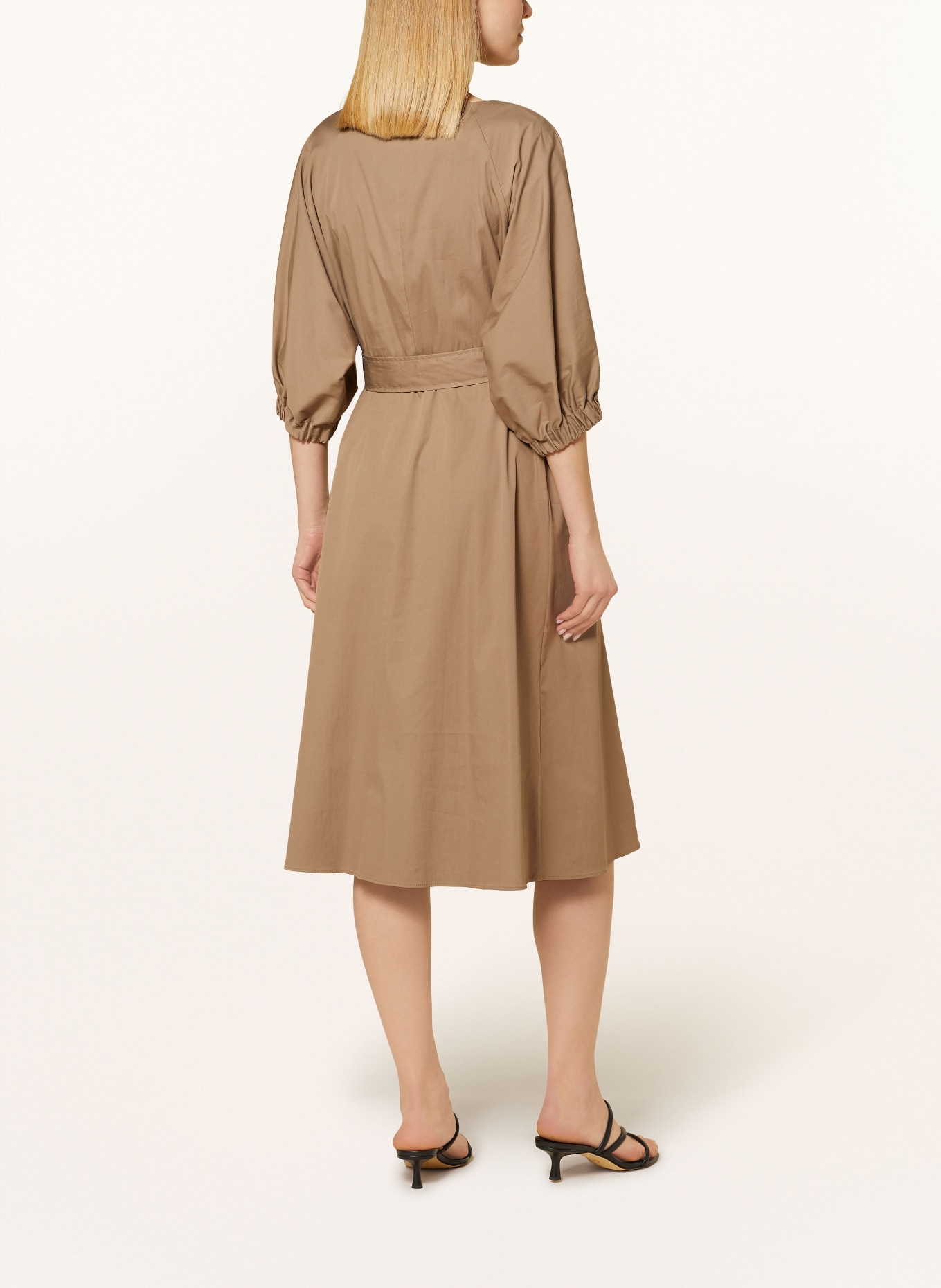 ROBE LÉGÈRE Dress with 3/4 sleeves, Color: 7241 Turkish Nougat (Image 3)