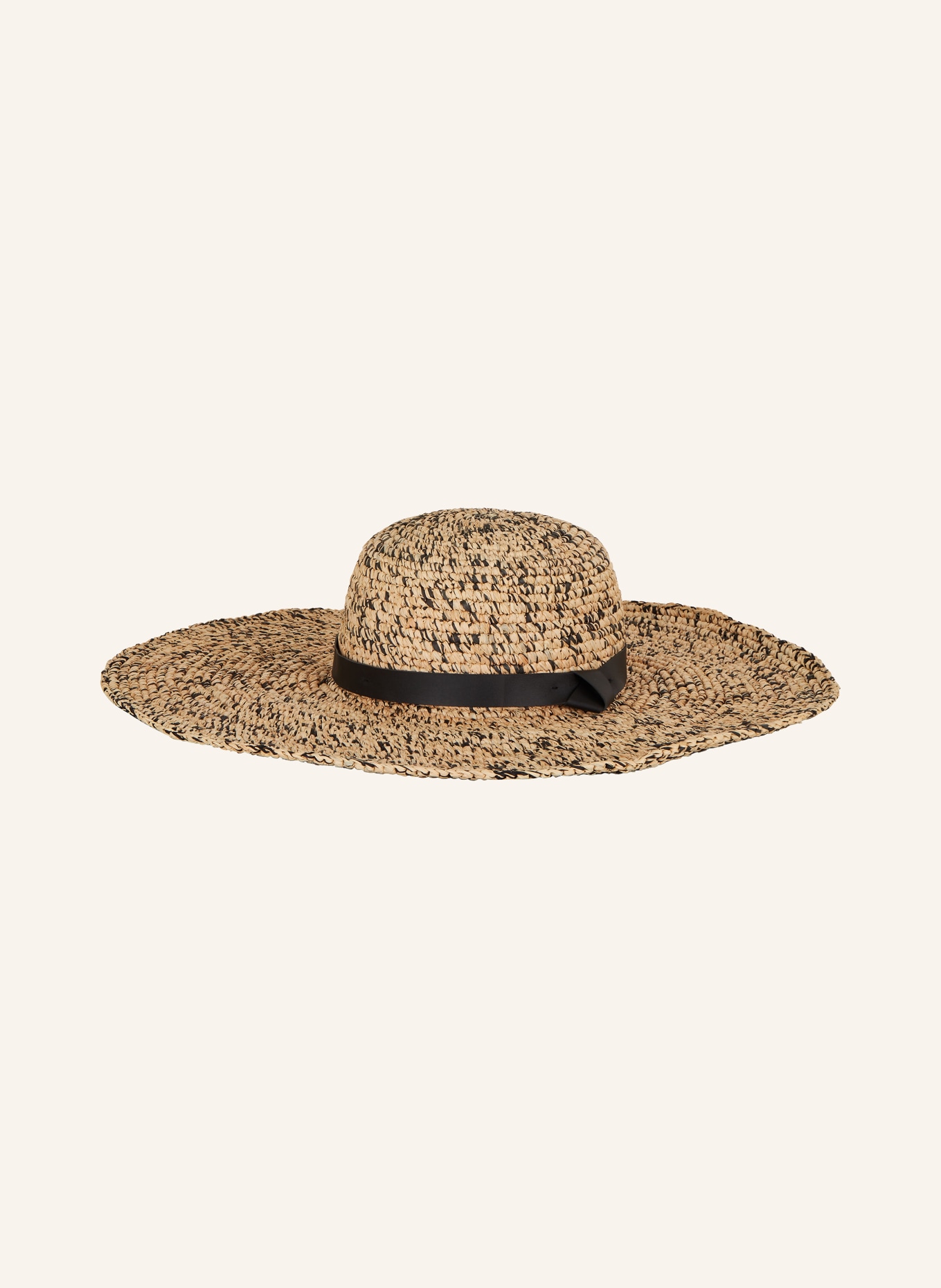 Marc O'Polo Straw hat, Color: LIGHT BROWN/ BLACK (Image 2)