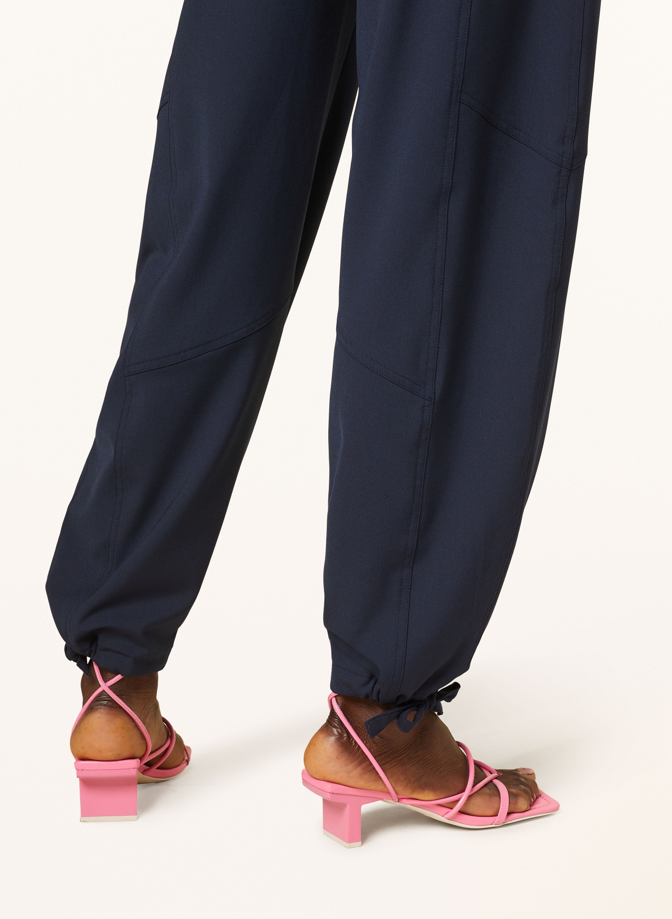 GANNI Spodnie, Kolor: GRANATOWY (Obrazek 5)