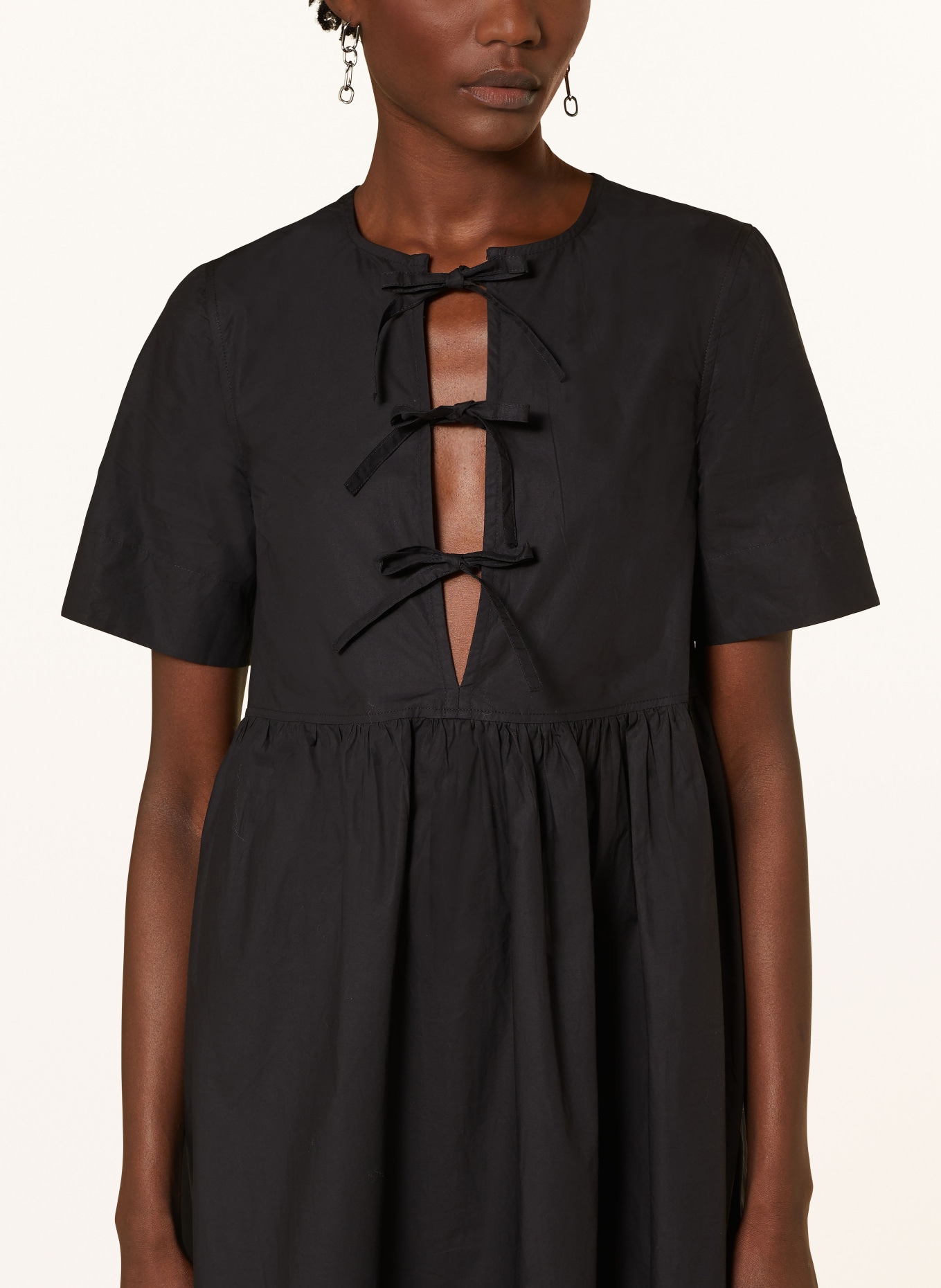 GANNI Dress, Color: BLACK (Image 4)