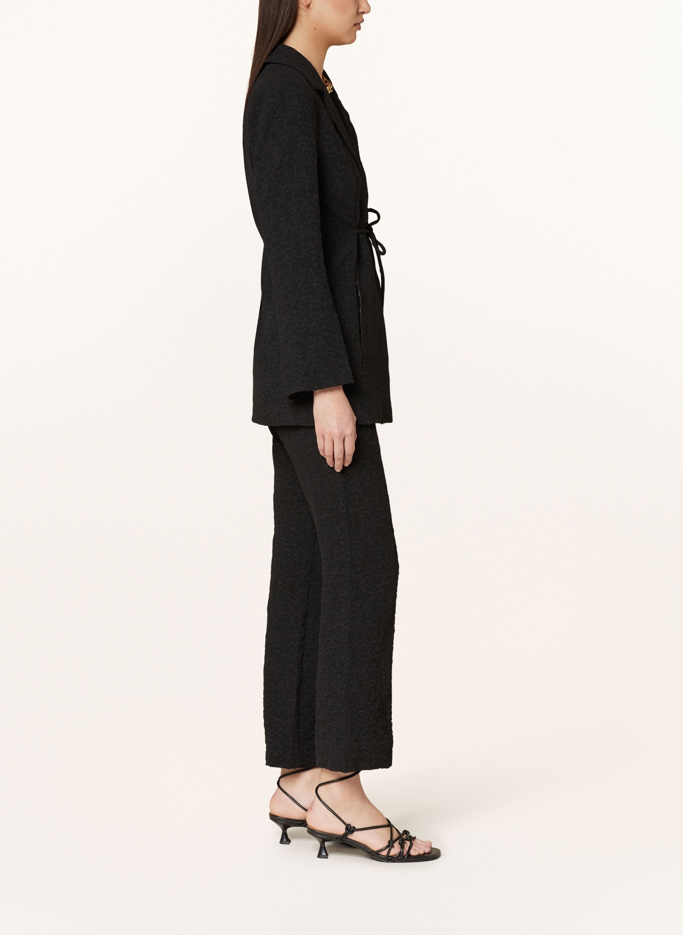 GANNI Trousers, Color: BLACK (Image 4)