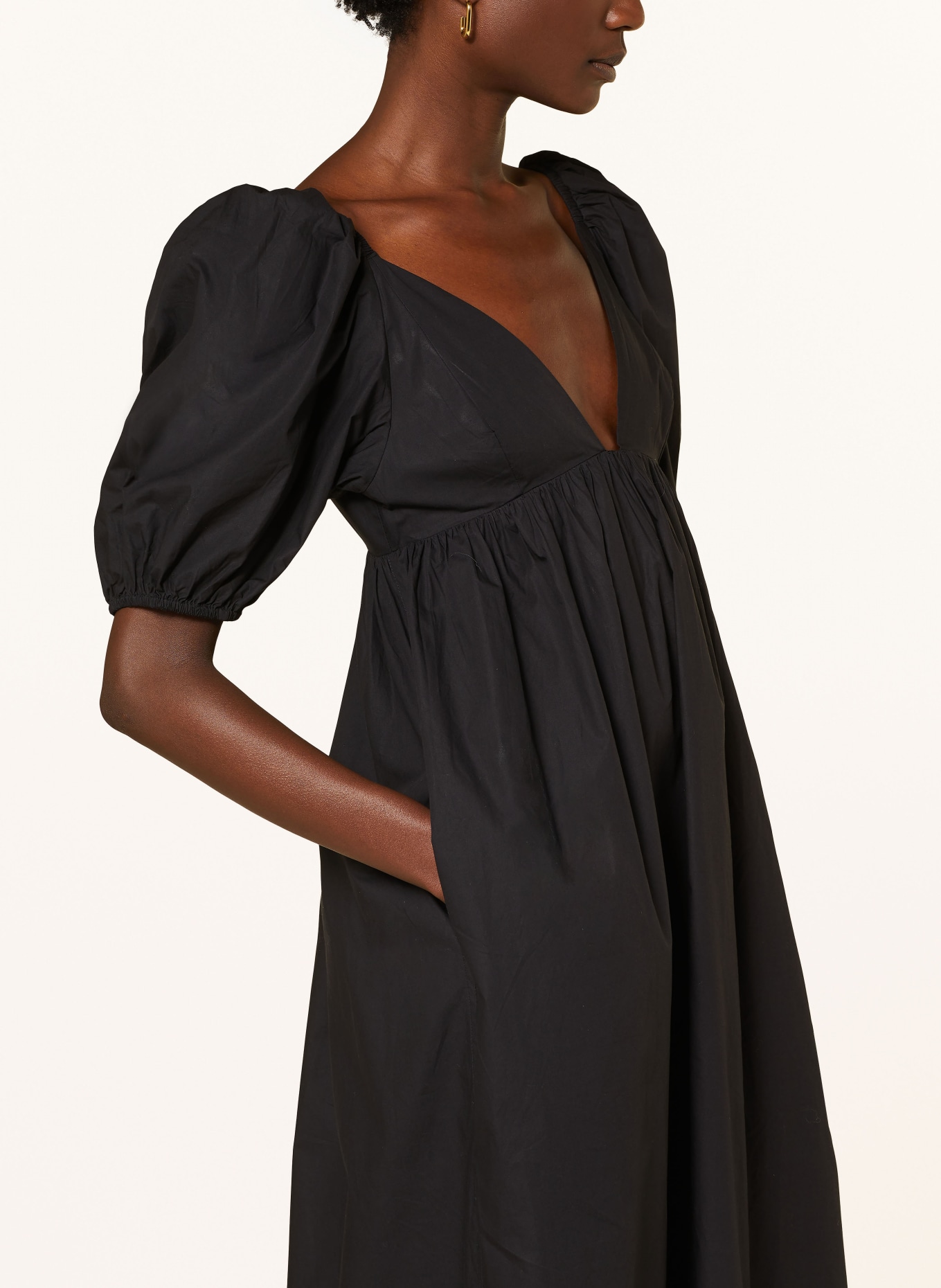 GANNI Dress, Color: BLACK (Image 4)