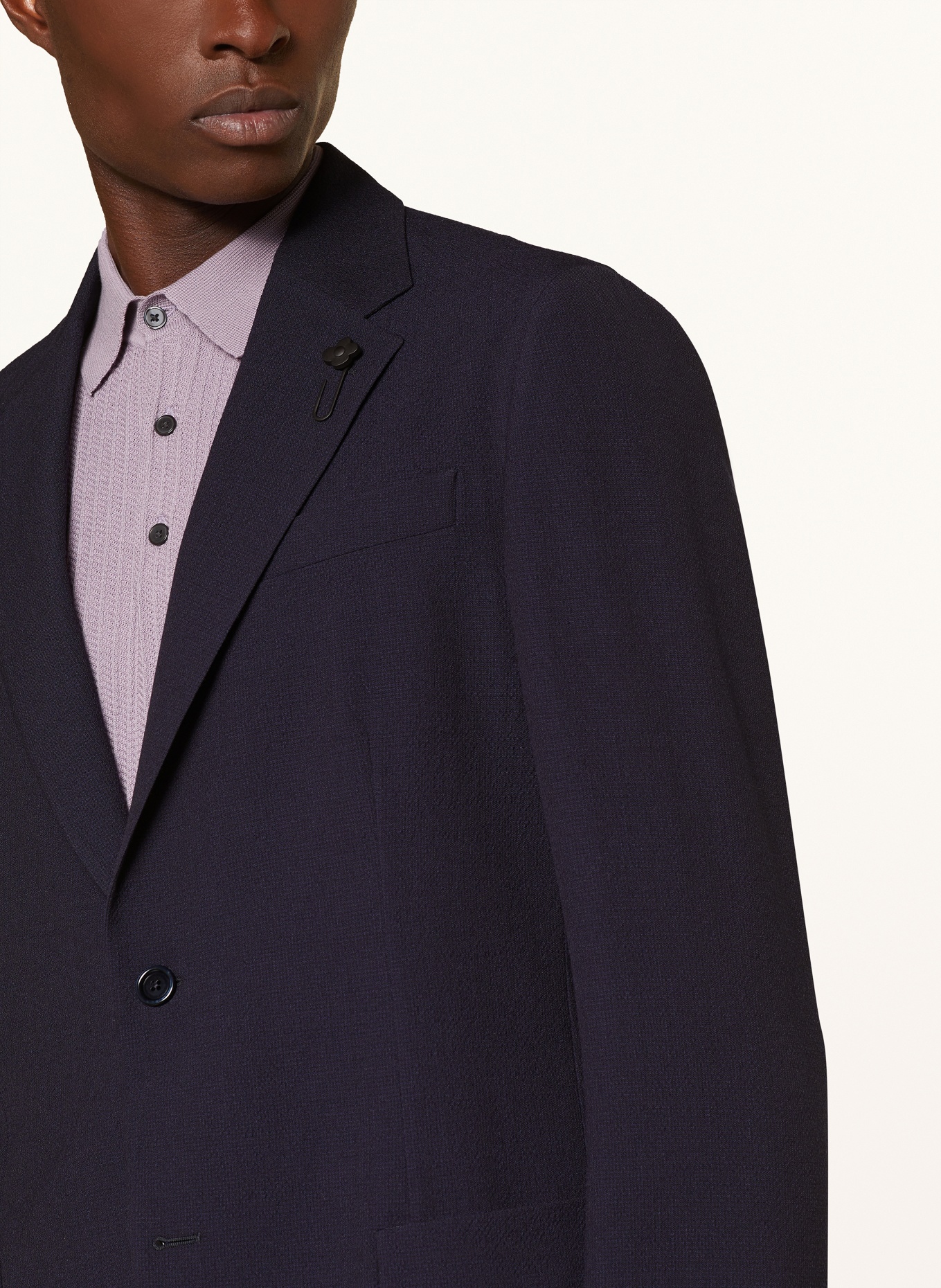 LARDINI Oblekové sako Extra Slim Fit, Barva: 850 NAVY (Obrázek 5)