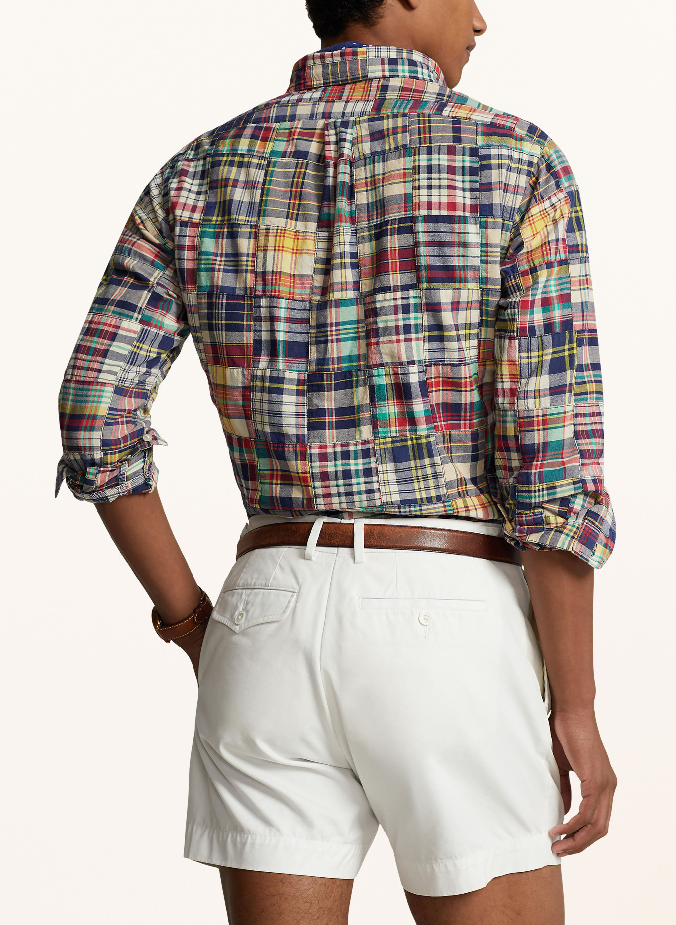POLO RALPH LAUREN Shirt MADRAS classic fit, Color: BLUE/ RED/ YELLOW (Image 3)