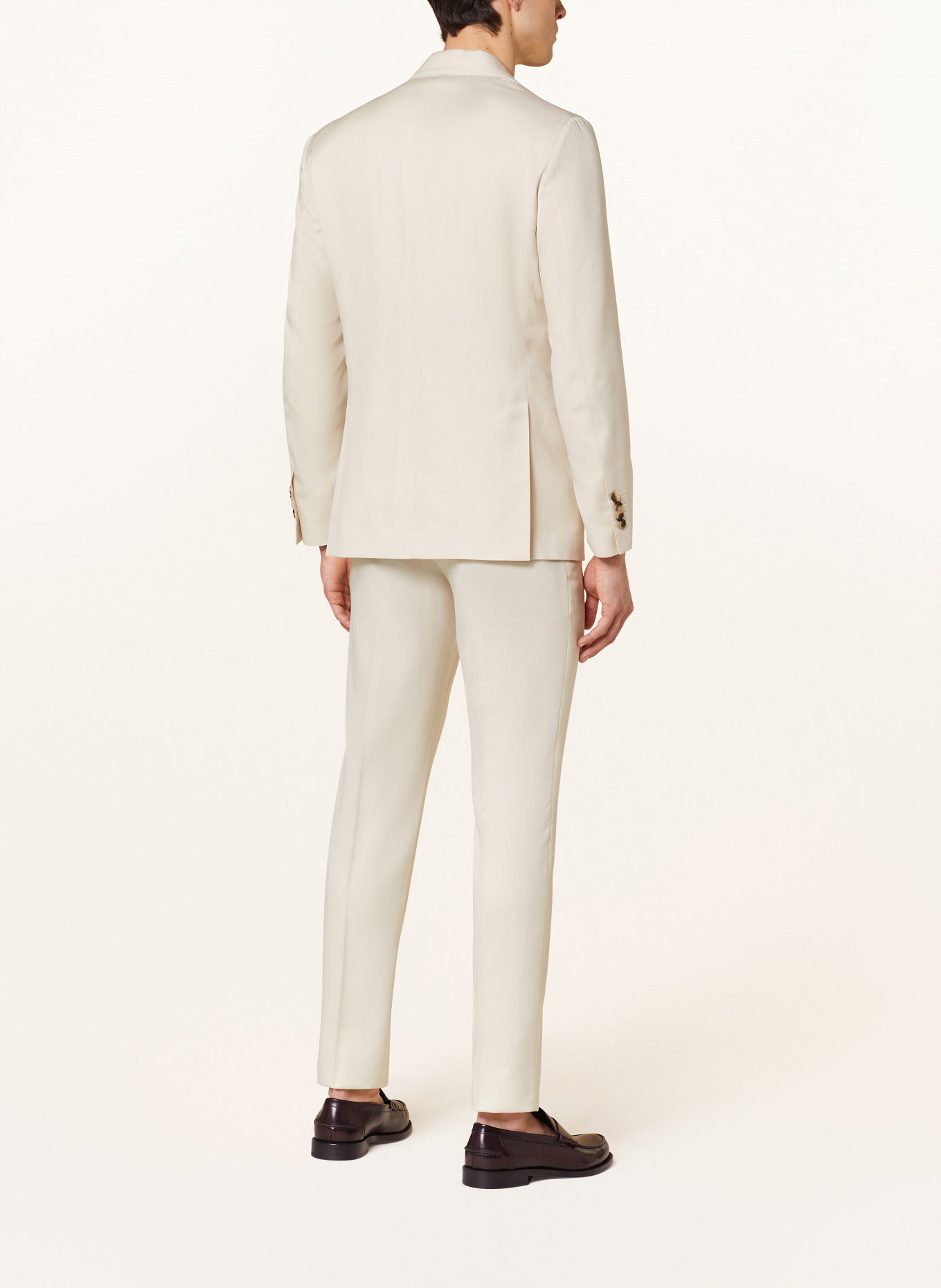 LARDINI Suit Extra slim fit, Color: CREAM (Image 3)