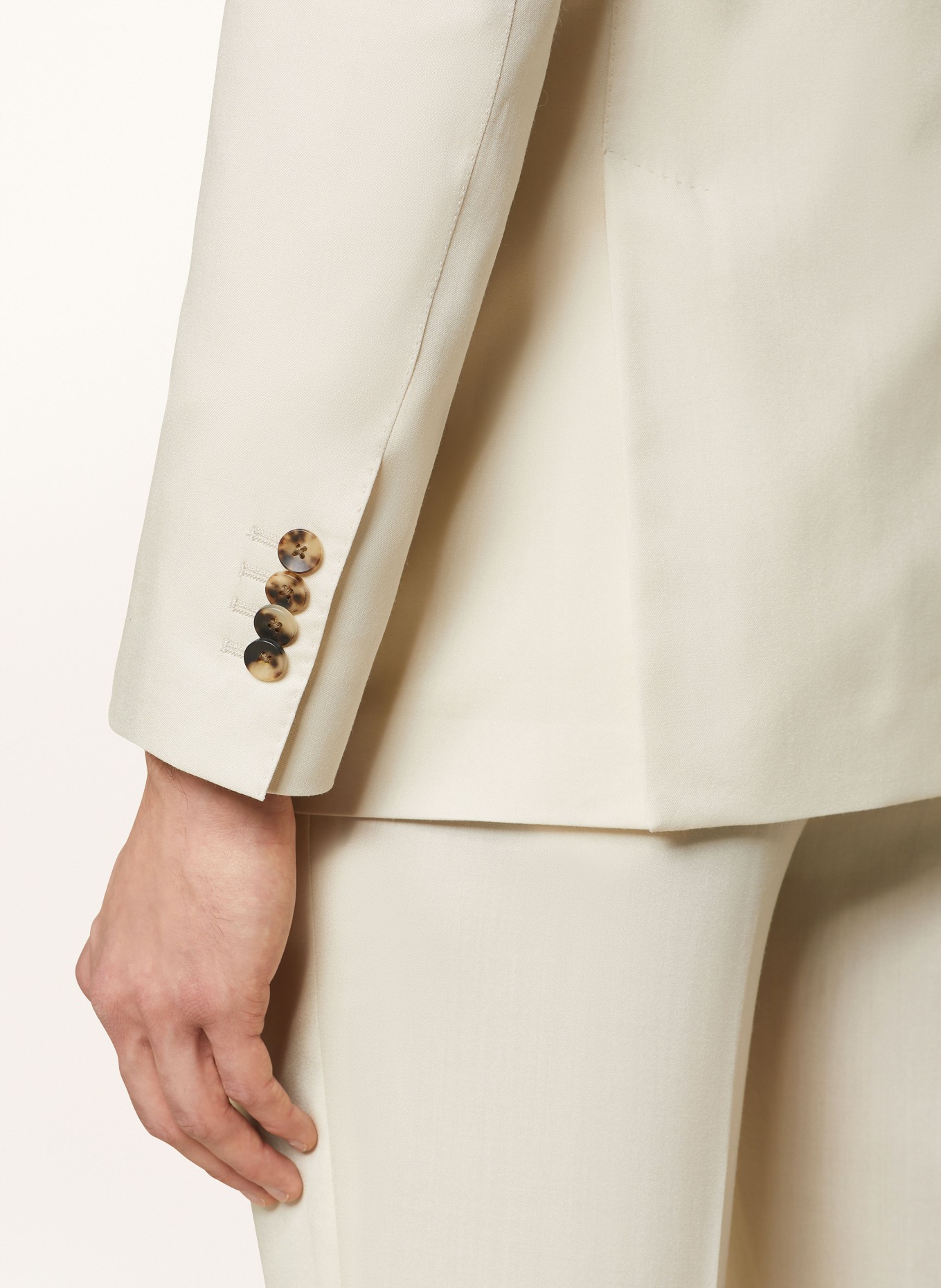 LARDINI Anzug Extra Slim Fit, Farbe: CREME (Bild 5)