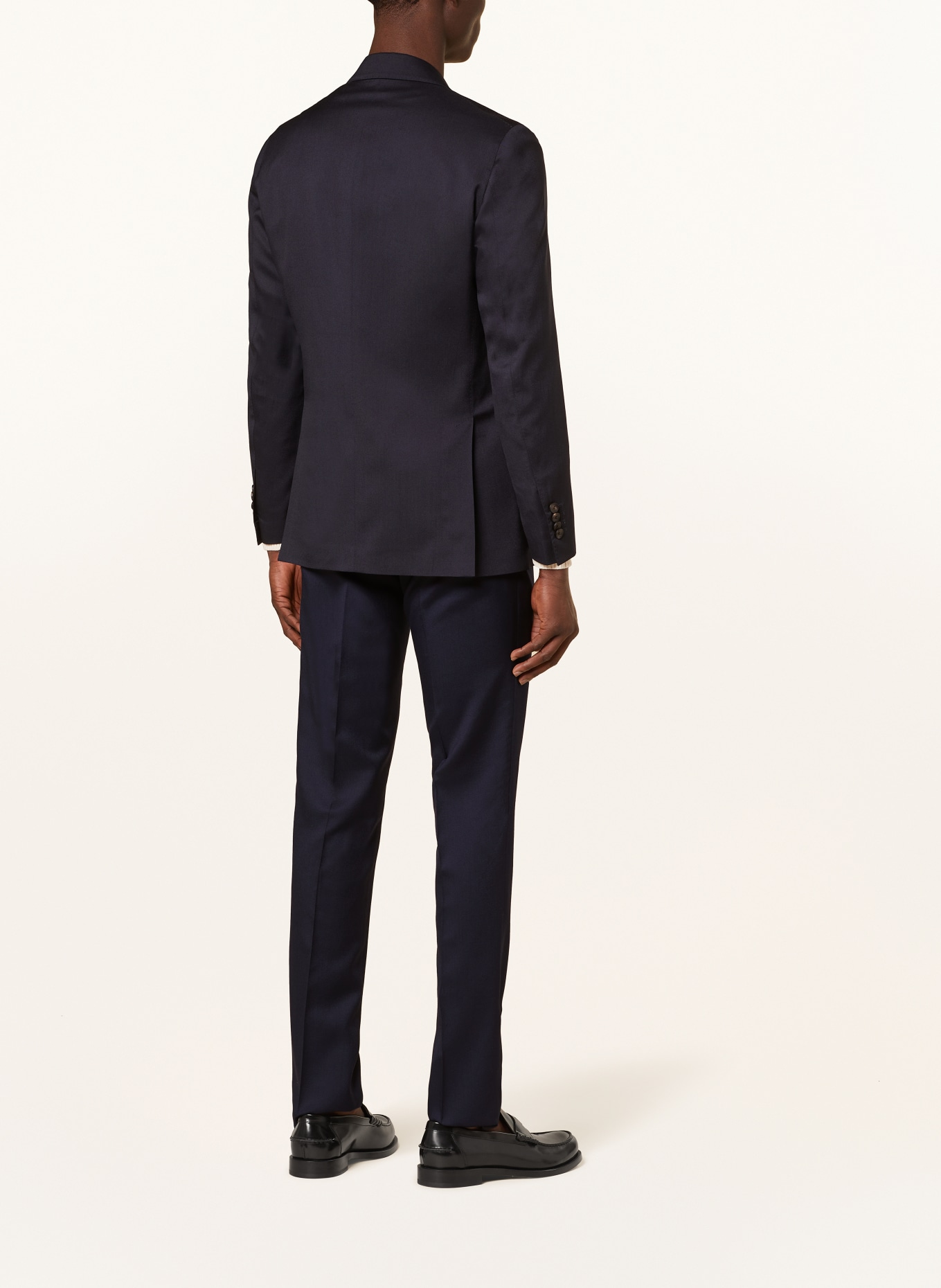 LARDINI Pak Extra Slim Fit: DONKERBLAUW