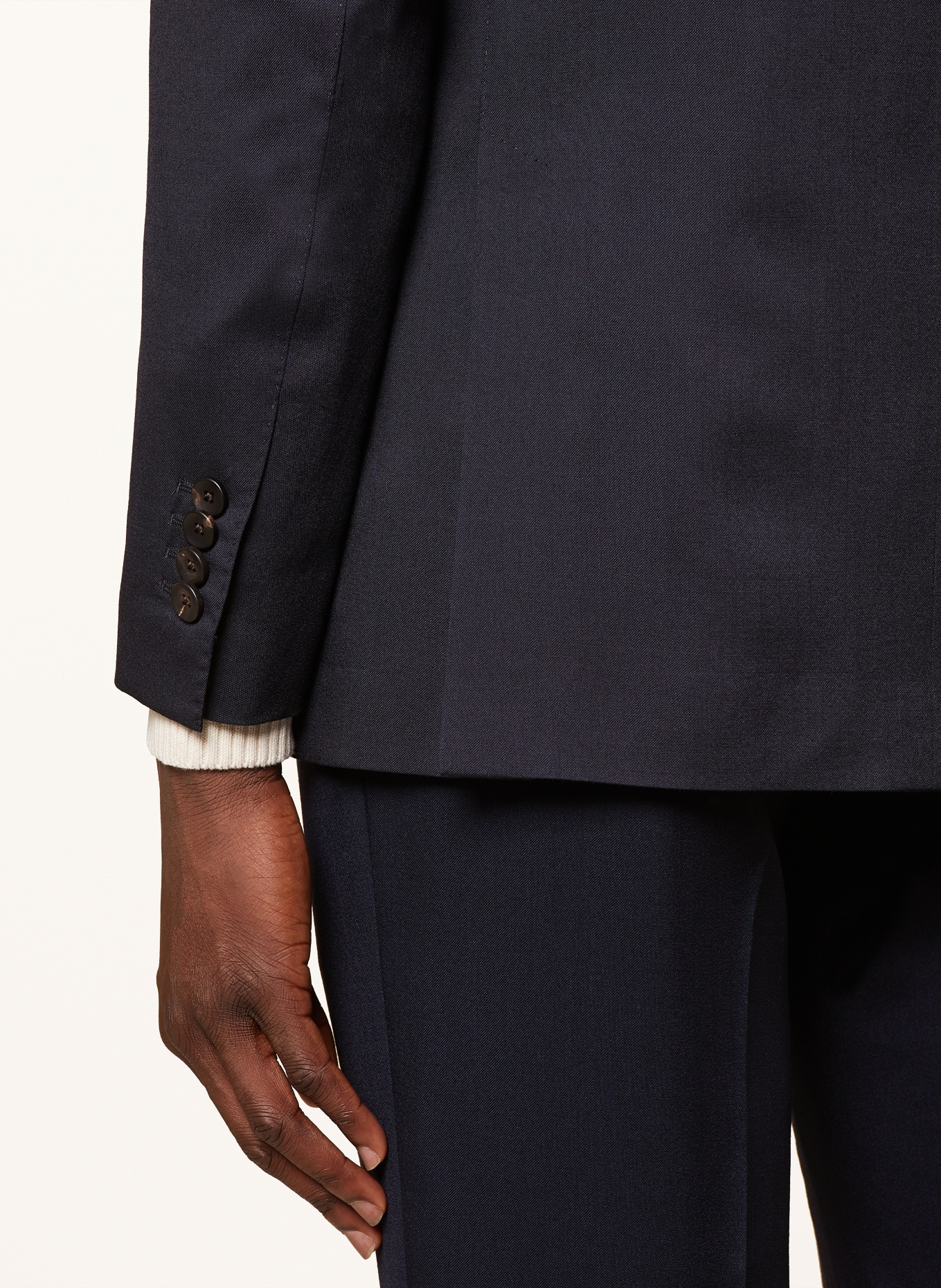 LARDINI Pak Extra Slim Fit: DONKERBLAUW