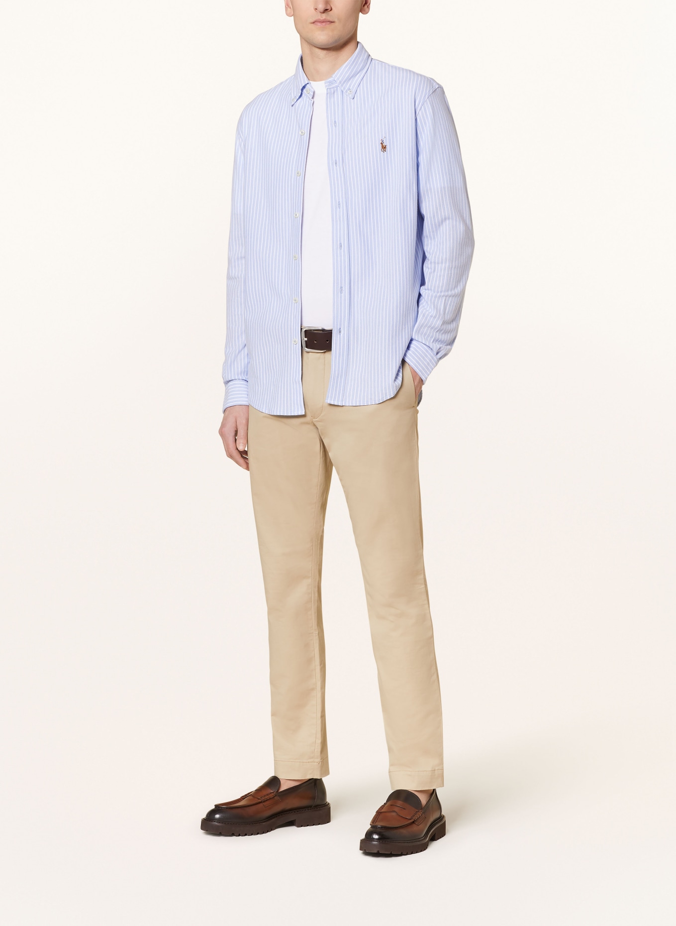 POLO RALPH LAUREN Oxford shirt regular fit, Color: LIGHT BLUE/ WHITE (Image 2)