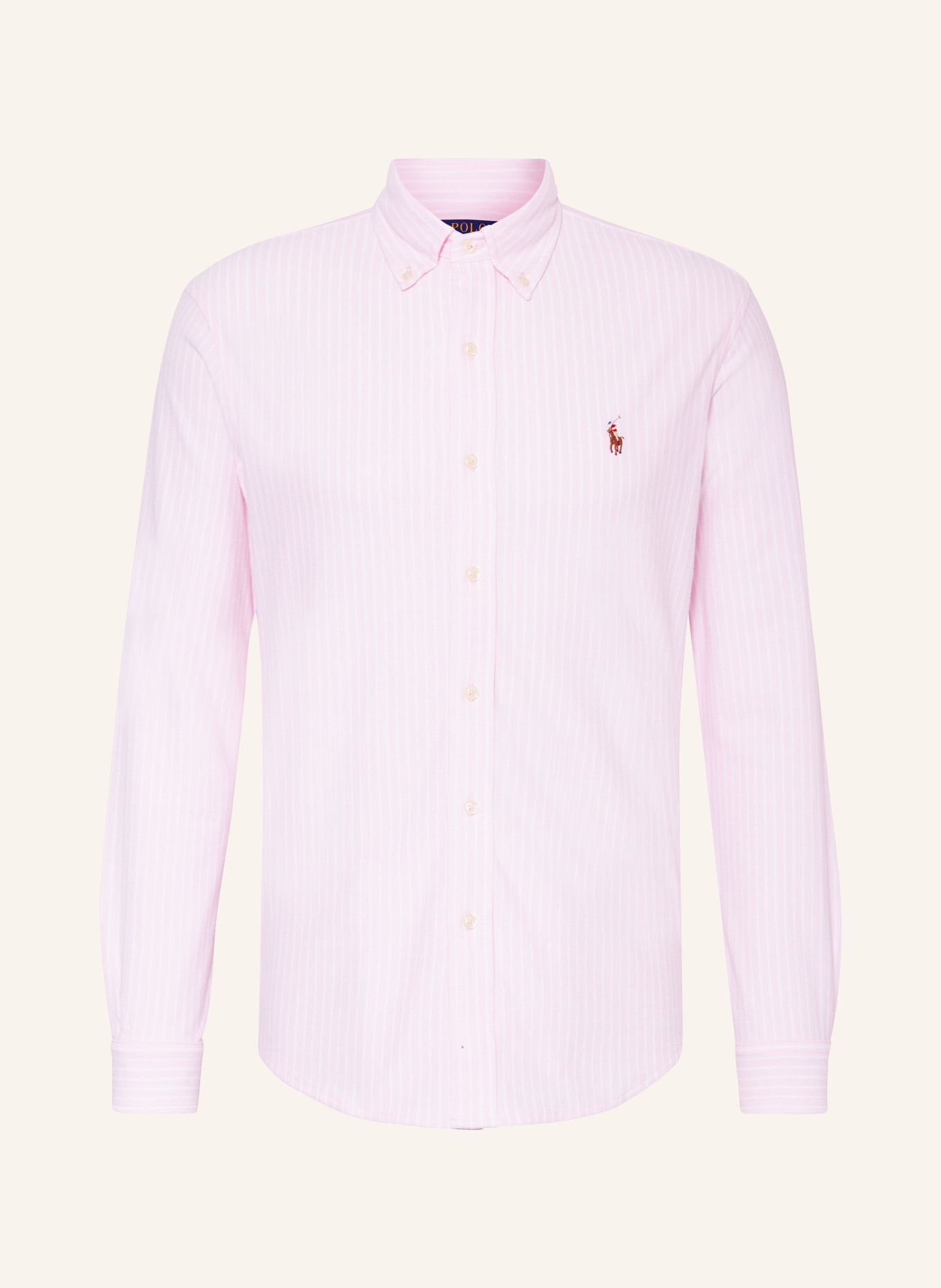 POLO RALPH LAUREN Oxford shirt regular fit, Color: PINK/ WHITE (Image 1)