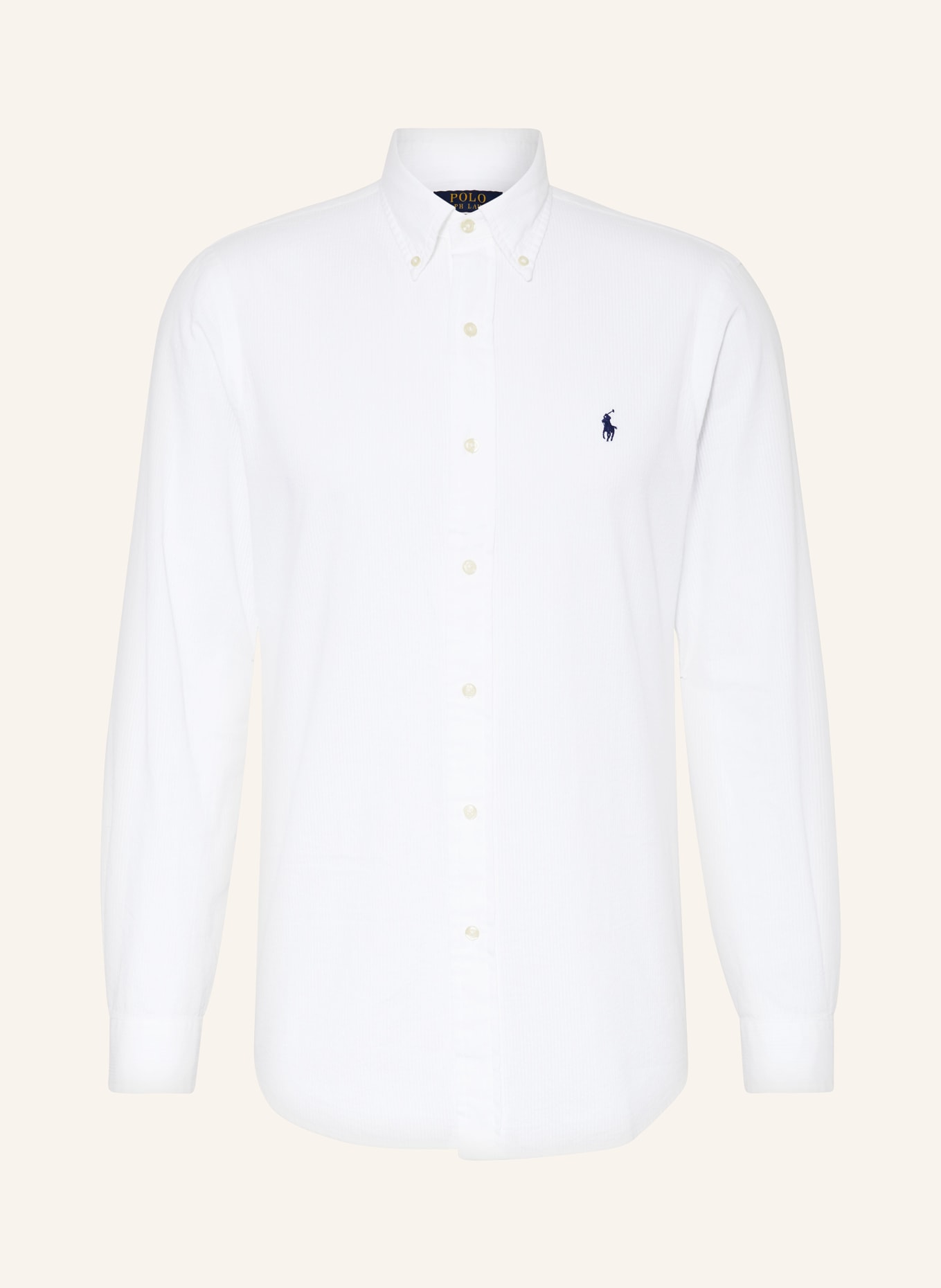 POLO RALPH LAUREN Shirt custom fit, Color: WHITE (Image 1)