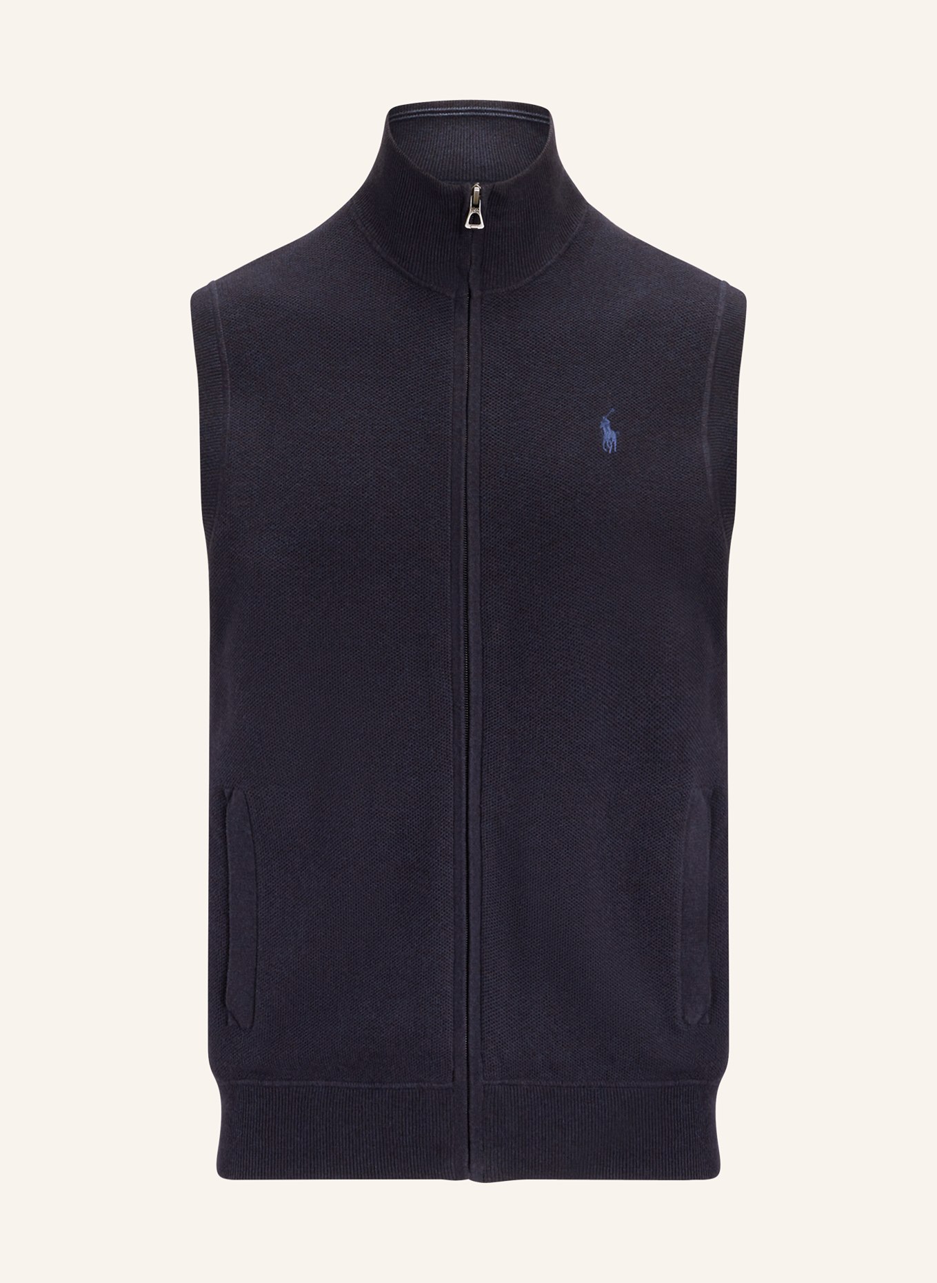 POLO RALPH LAUREN Knit vest, Color: DARK BLUE (Image 1)