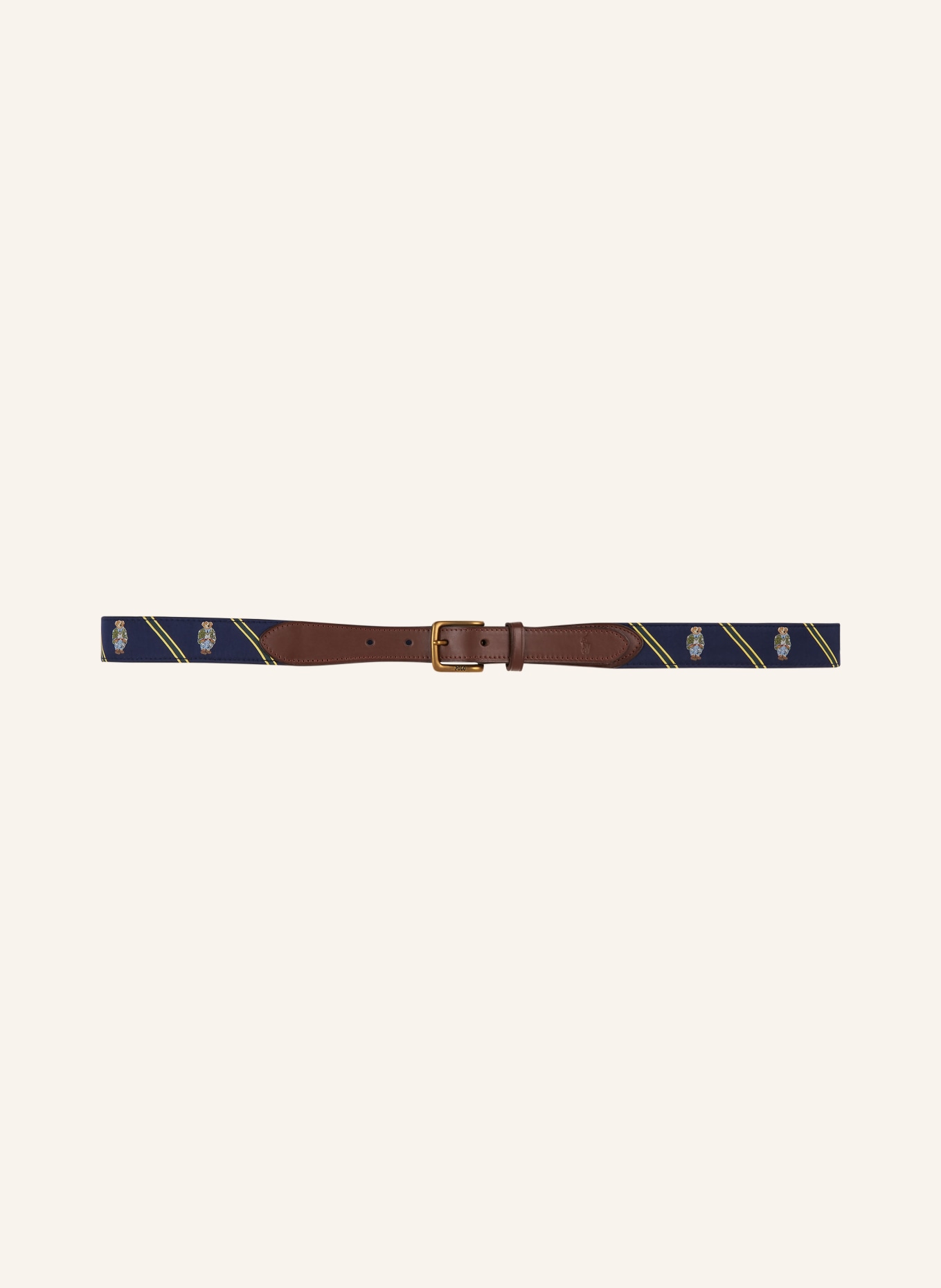 POLO RALPH LAUREN Belt, Color: DARK BLUE/ BROWN (Image 2)