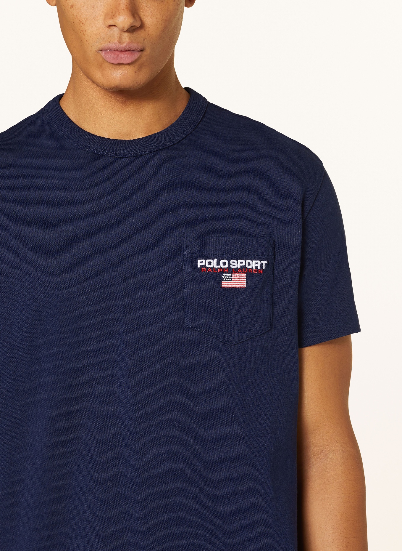 POLO SPORT T-shirt, Color: DARK BLUE (Image 4)