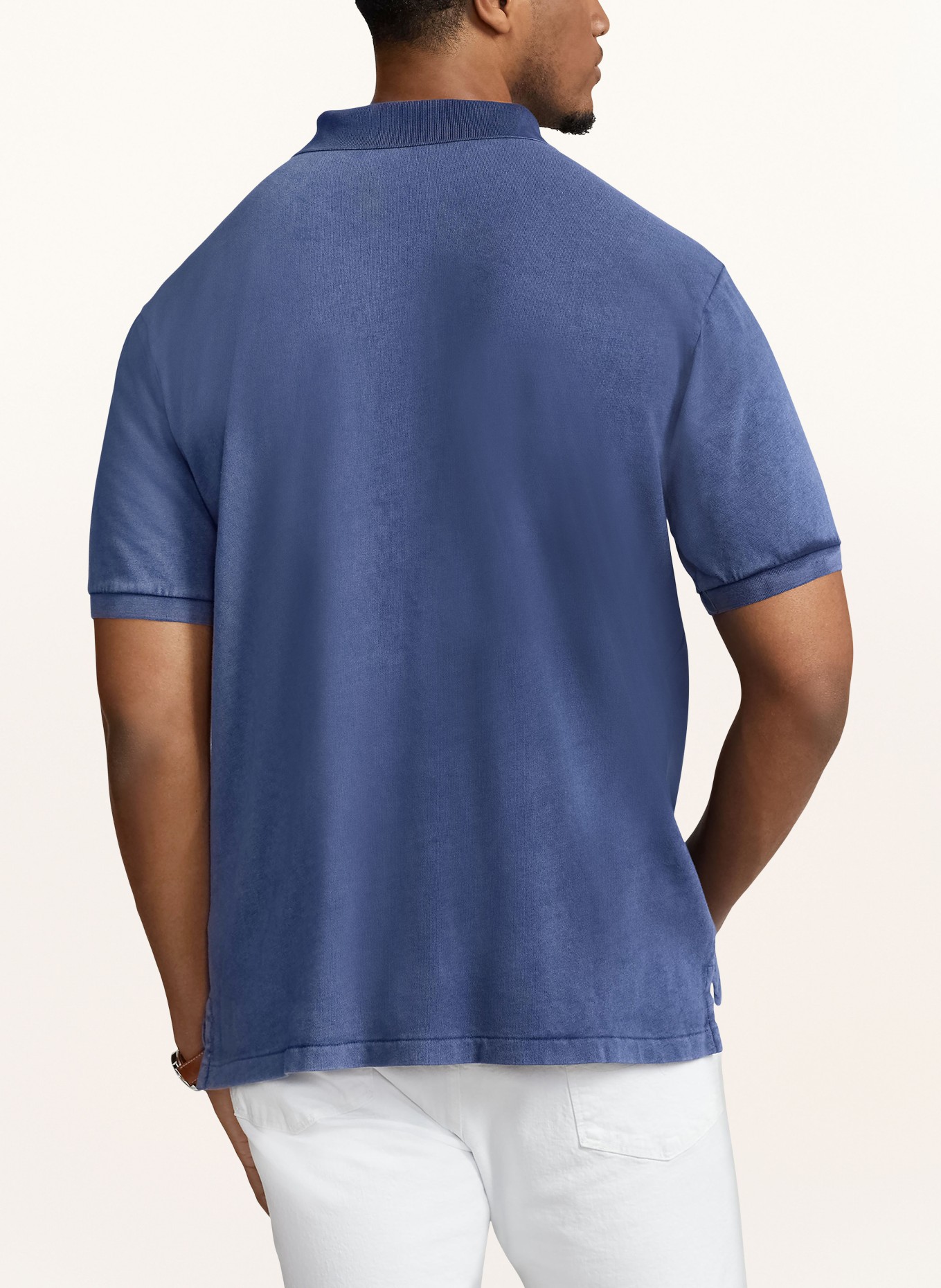 POLO RALPH LAUREN Big & Tall Piqué polo shirt, Color: WHITE (Image 3)