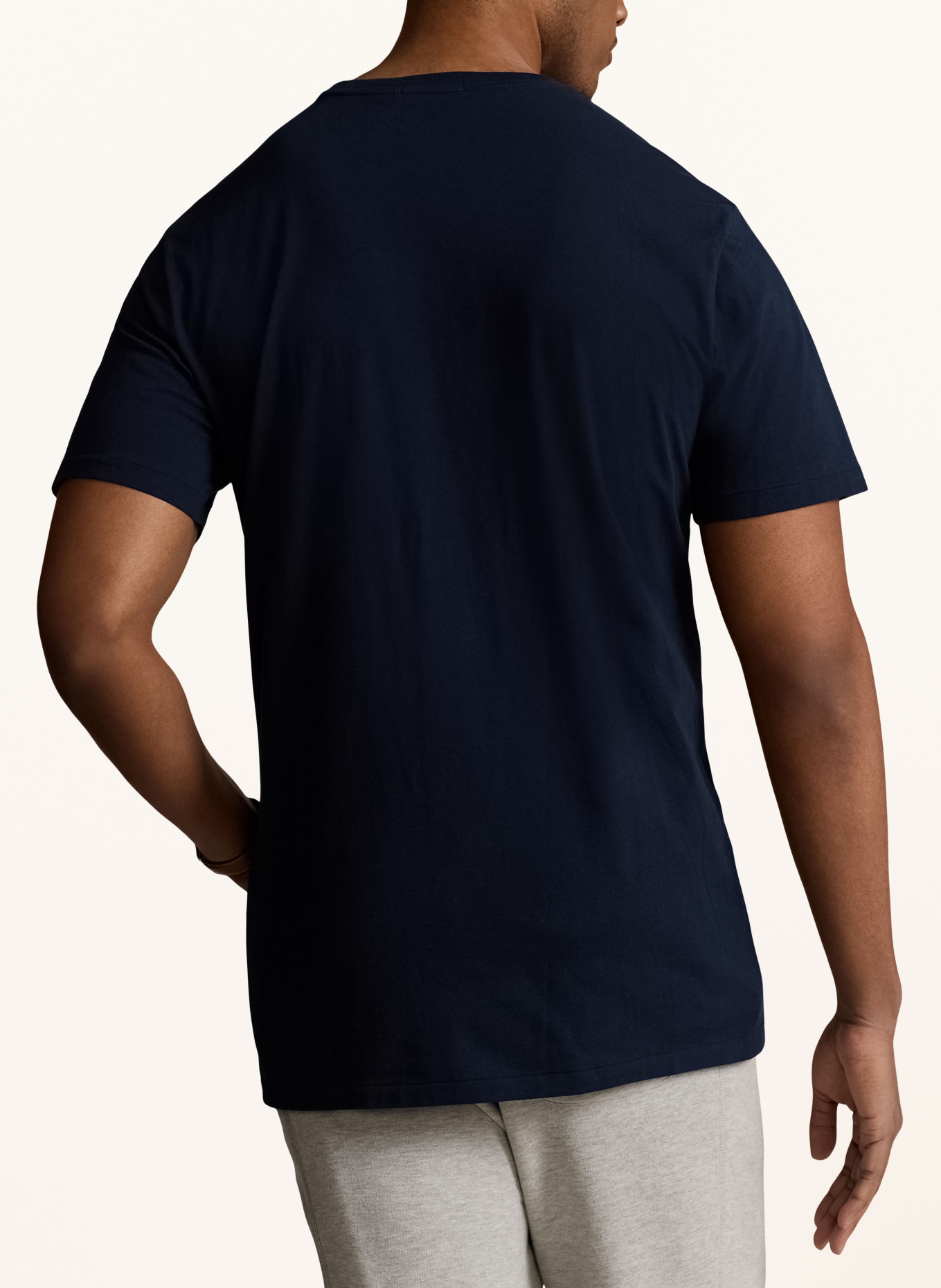 POLO RALPH LAUREN Big & Tall T-shirt, Kolor: GRANATOWY (Obrazek 3)