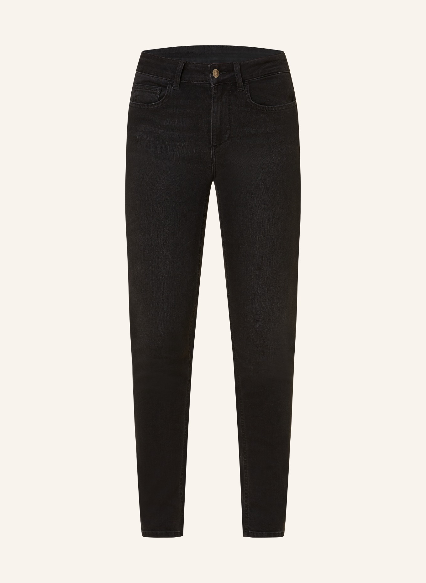 LIU JO Skinny Jeans mit Schmucksteinen, Farbe: 87353 Den.Black winner was (Bild 1)