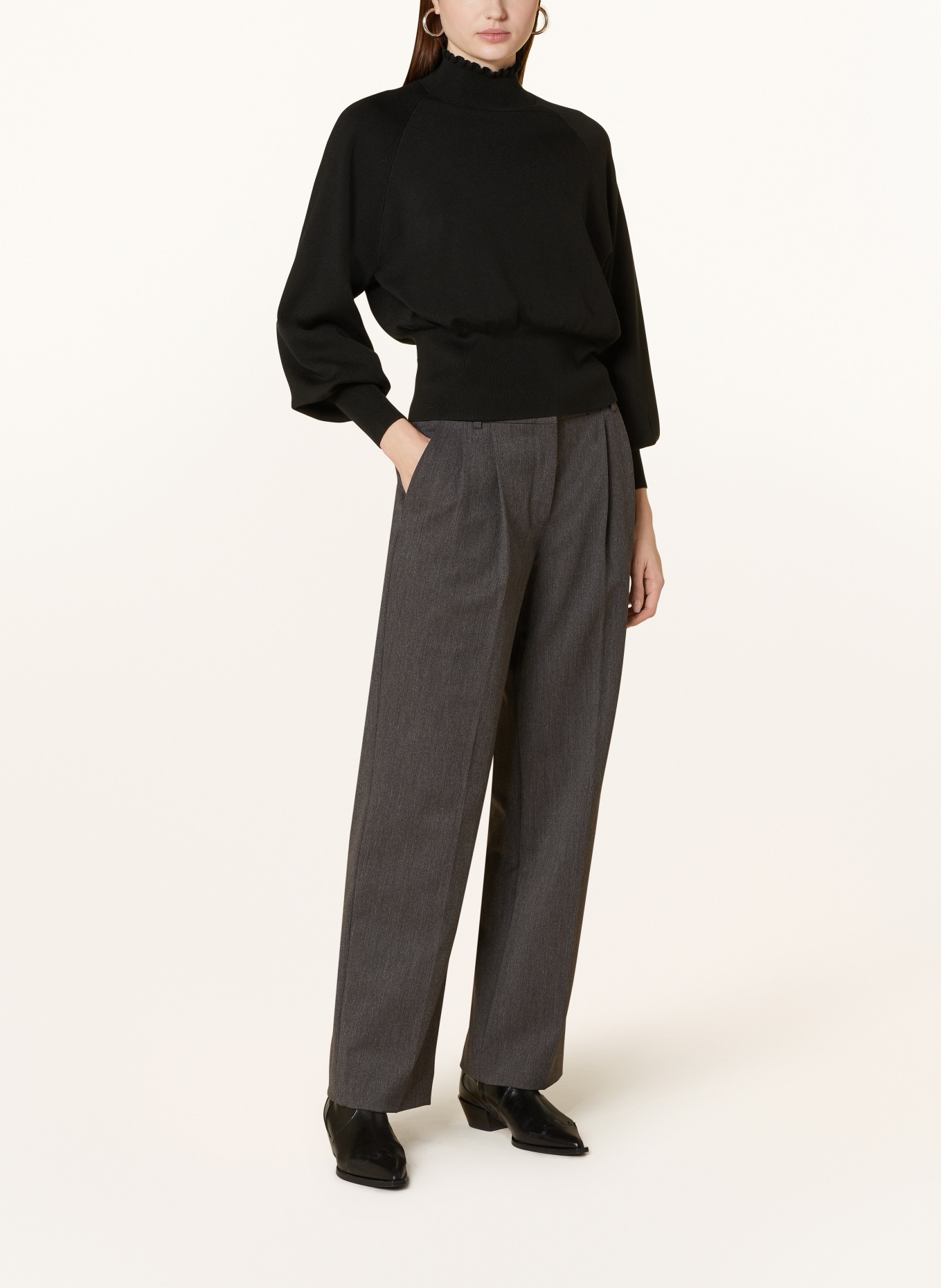 someday Sweater TARISI, Color: BLACK (Image 2)