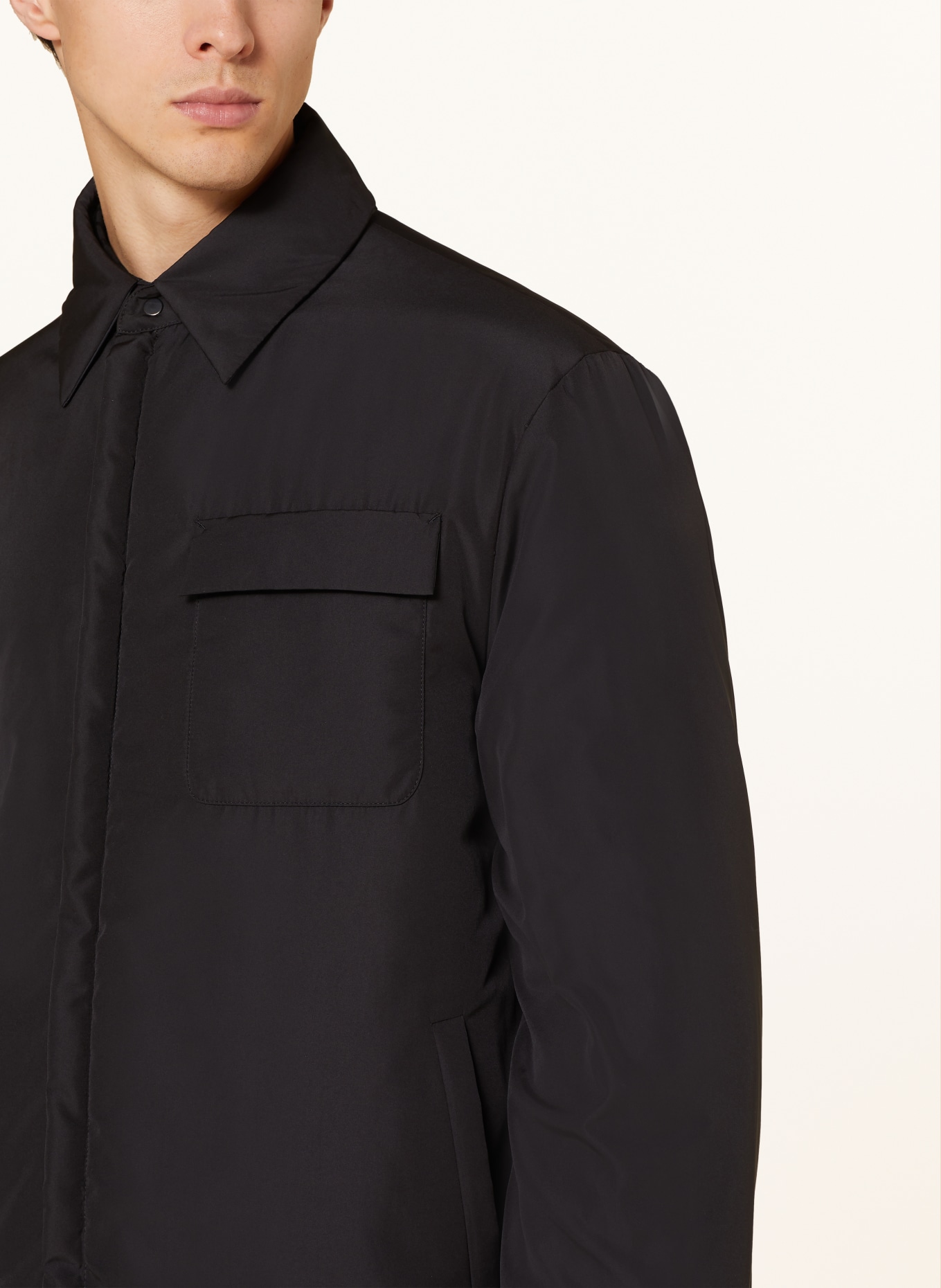 VALENTINO Overshirt, reversible, Color: BLACK (Image 6)