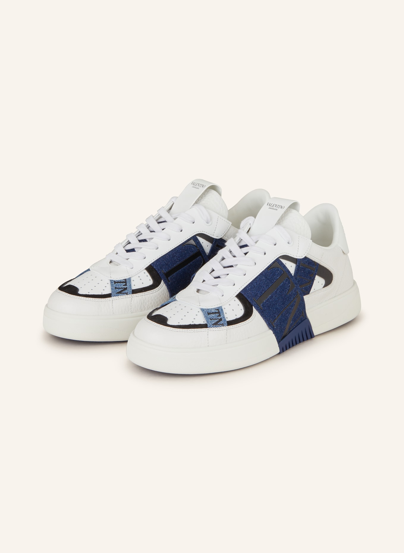 VALENTINO GARAVANI Sneaker VL7N, Farbe: WEISS/ DUNKELBLAU/ SCHWARZ (Bild 1)