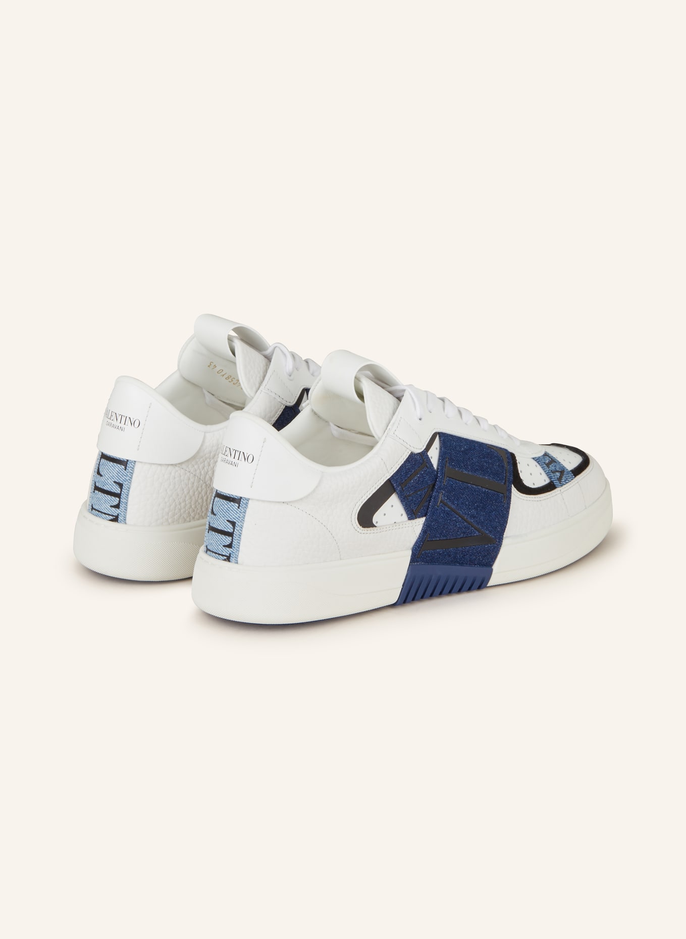VALENTINO GARAVANI Sneakers VL7N, Color: WHITE/ DARK BLUE/ BLACK (Image 2)