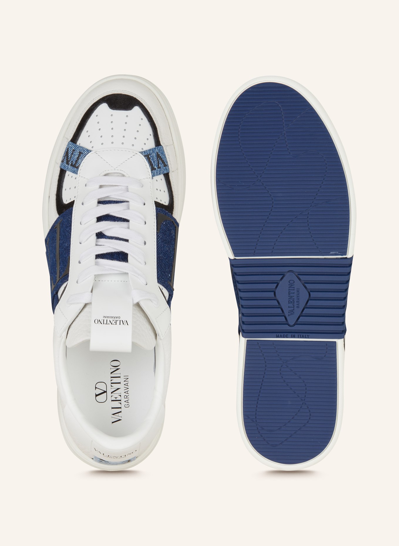 VALENTINO GARAVANI Sneakers VL7N, Color: WHITE/ DARK BLUE/ BLACK (Image 5)
