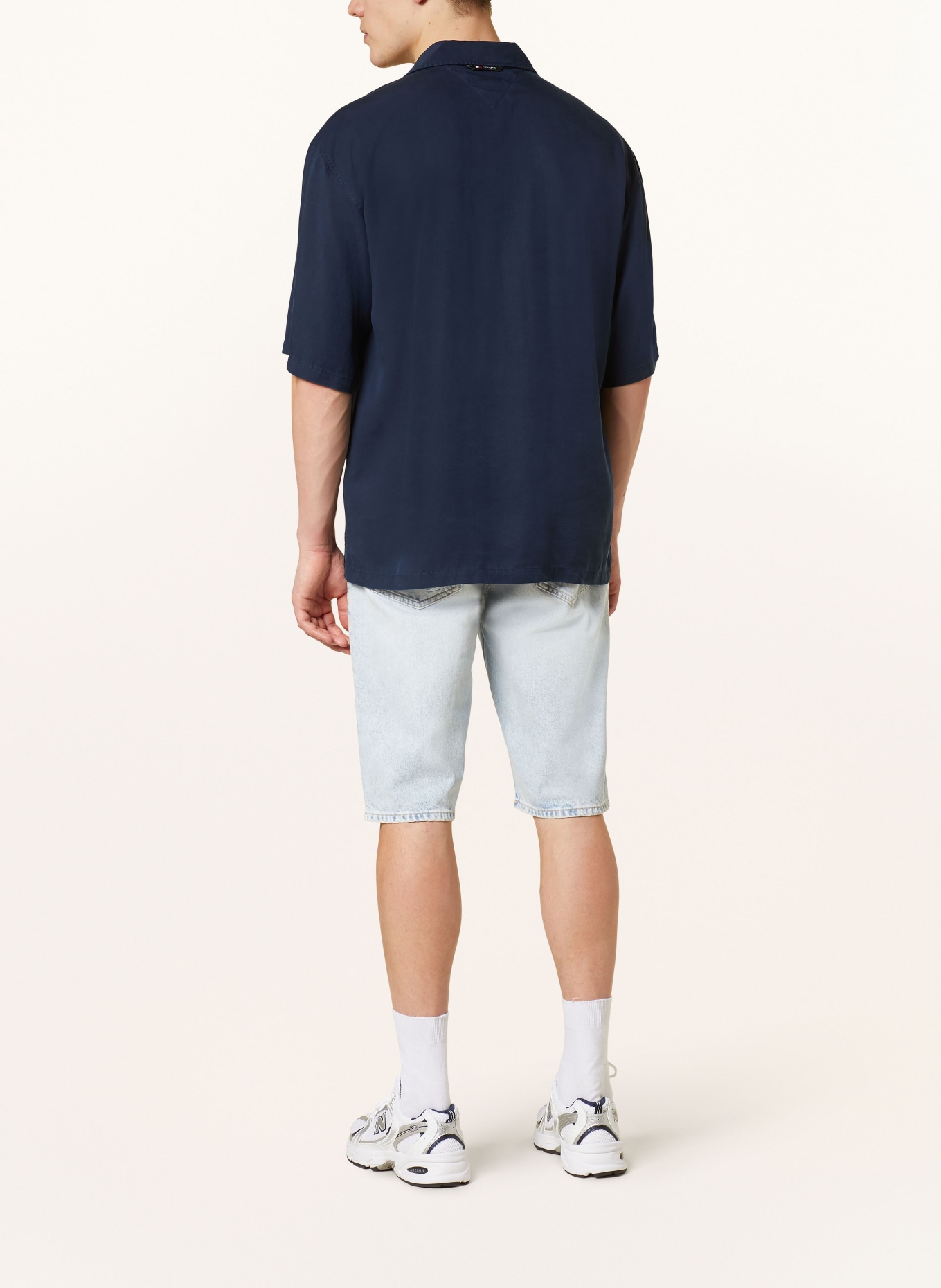 TOMMY JEANS Resort shirt comfort fit, Color: DARK BLUE (Image 3)