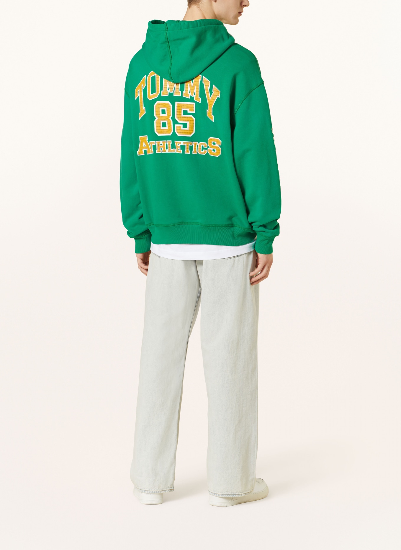 TOMMY JEANS Hoodie, Color: GREEN (Image 2)