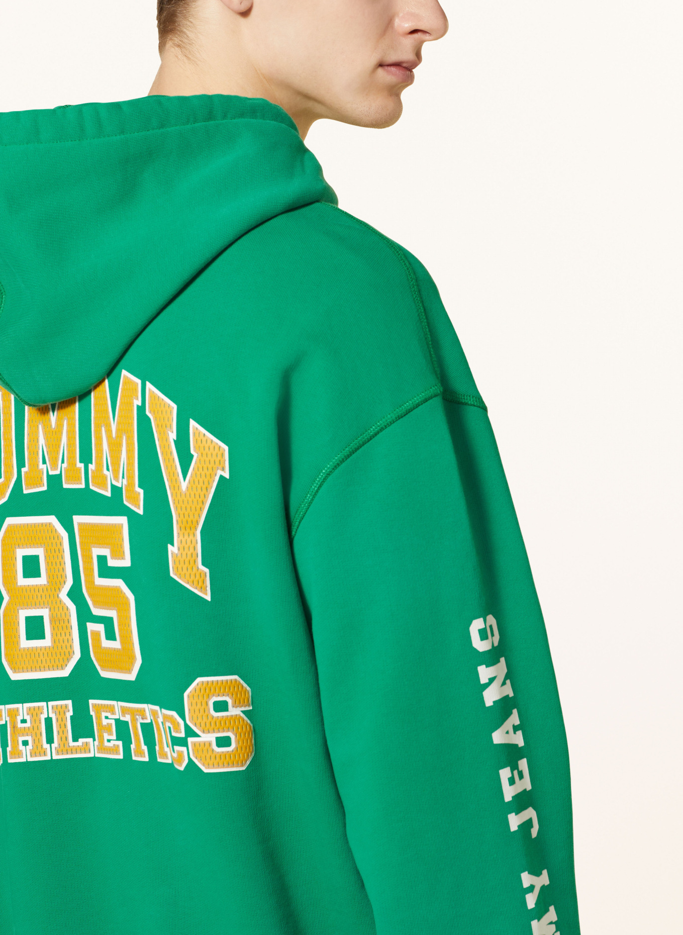 TOMMY JEANS Hoodie, Color: GREEN (Image 5)