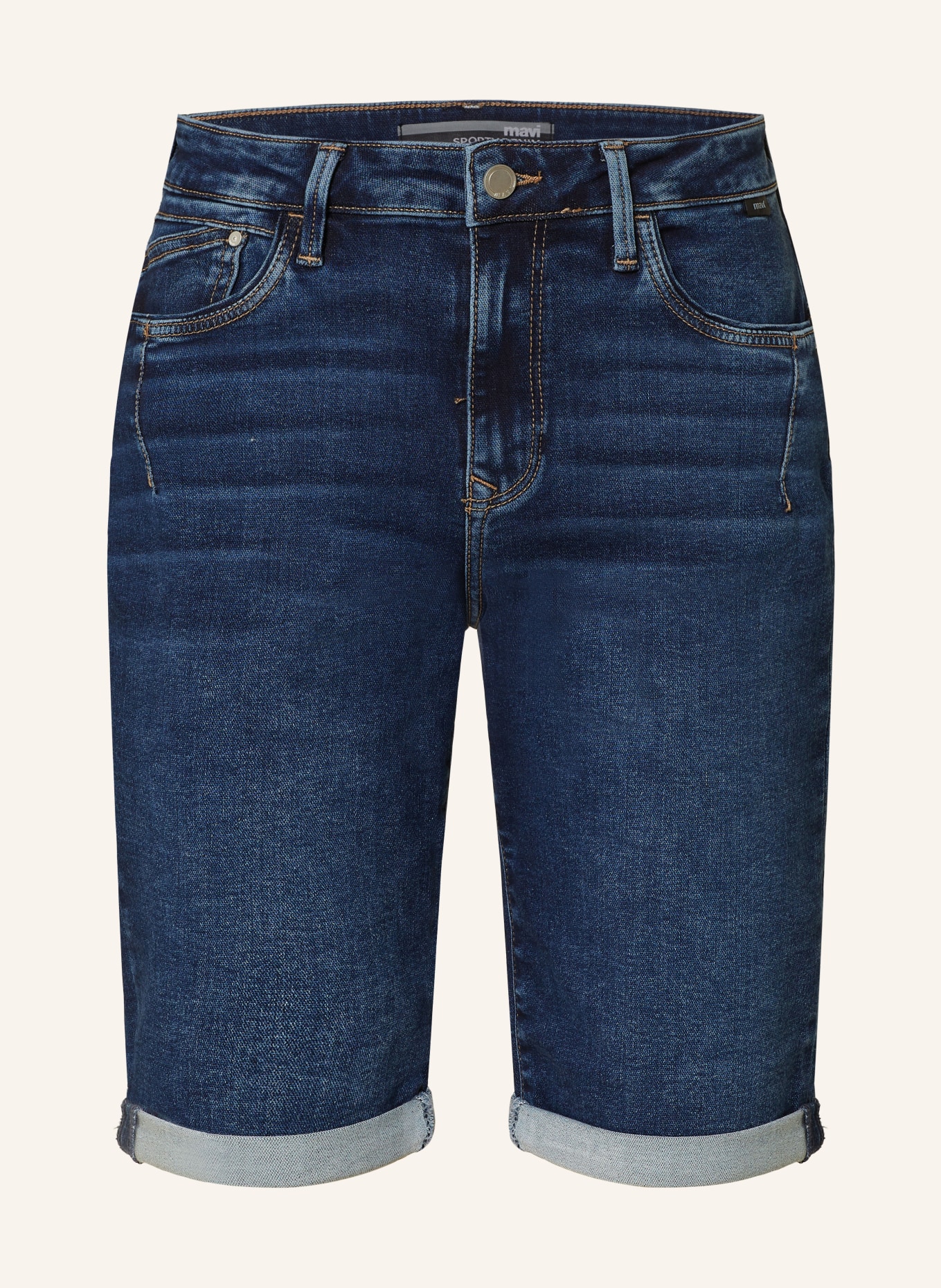 mavi Szorty jeansowe SERRA, Kolor: 86324 dark shaded sporty (Obrazek 1)