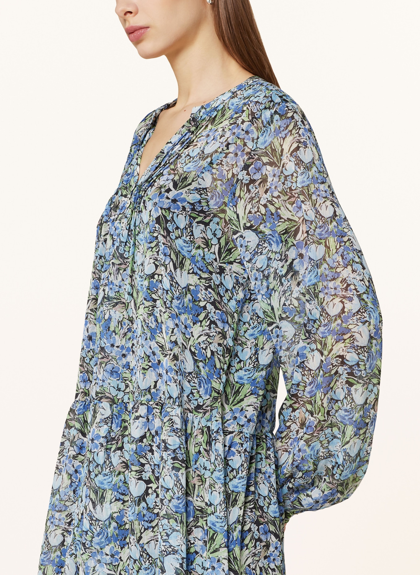mavi Kleid, Farbe: BLAU/ HELLGRÜN (Bild 4)