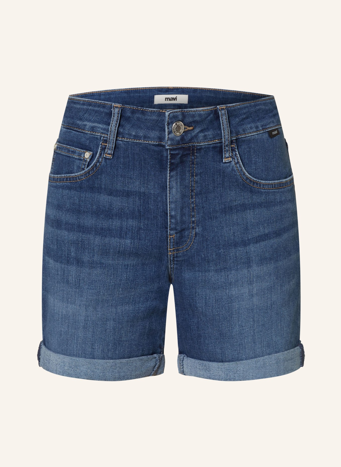 mavi Denim shorts PIXIE, Color: BLUE (Image 1)