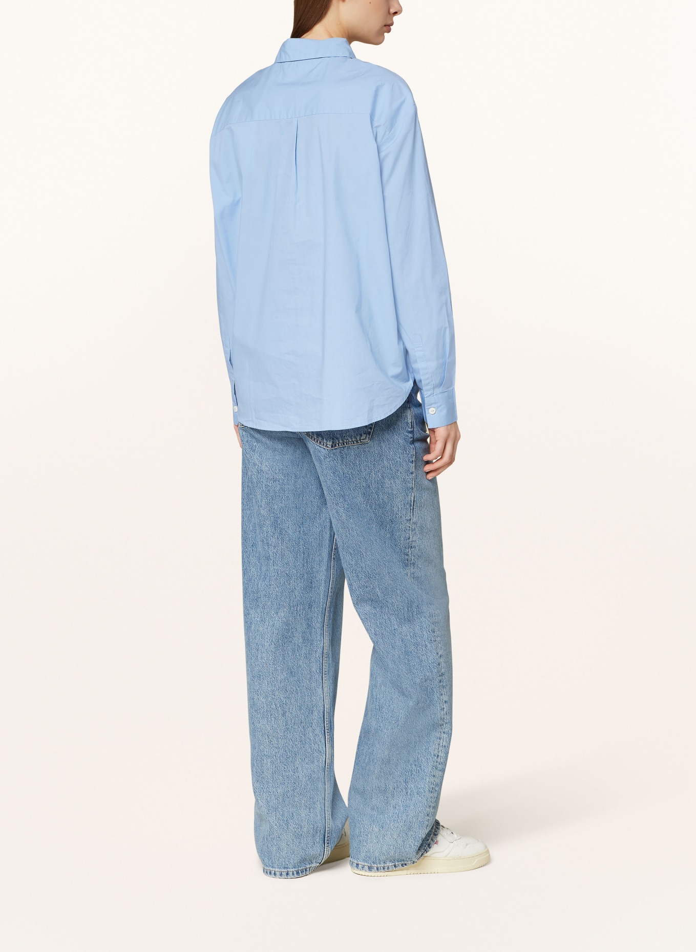 Marc O'Polo DENIM Denim blouse, Color: LIGHT BLUE (Image 3)