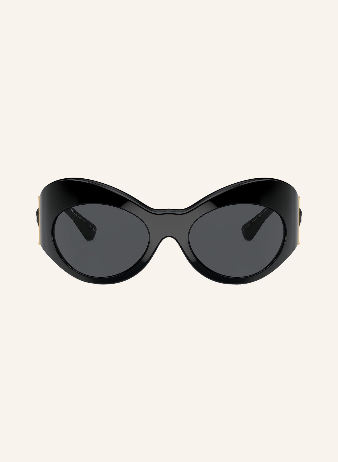 VERSACE Sunglasses VE4462, Color: GB1/87 BLACK/DARK GRAY (Image 2)